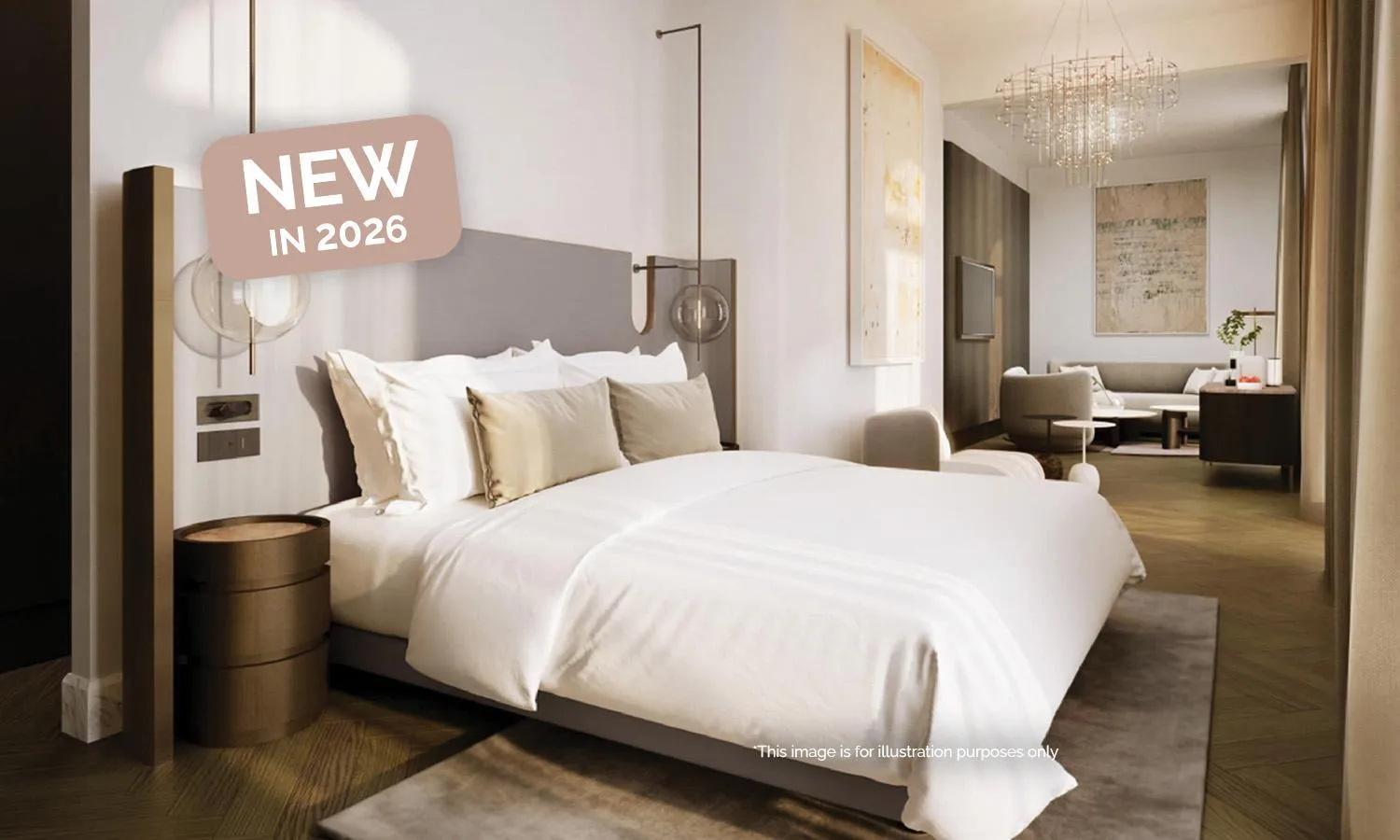 Bed in Aminess Younique Korcula Heritage Hotel