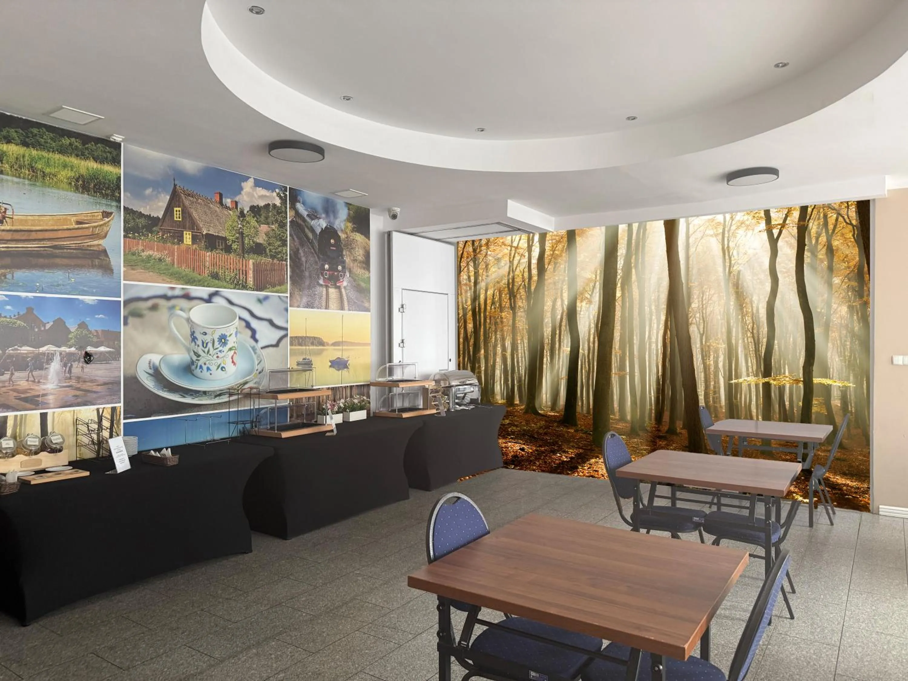 Communal lounge/ TV room in Hotel Gryf