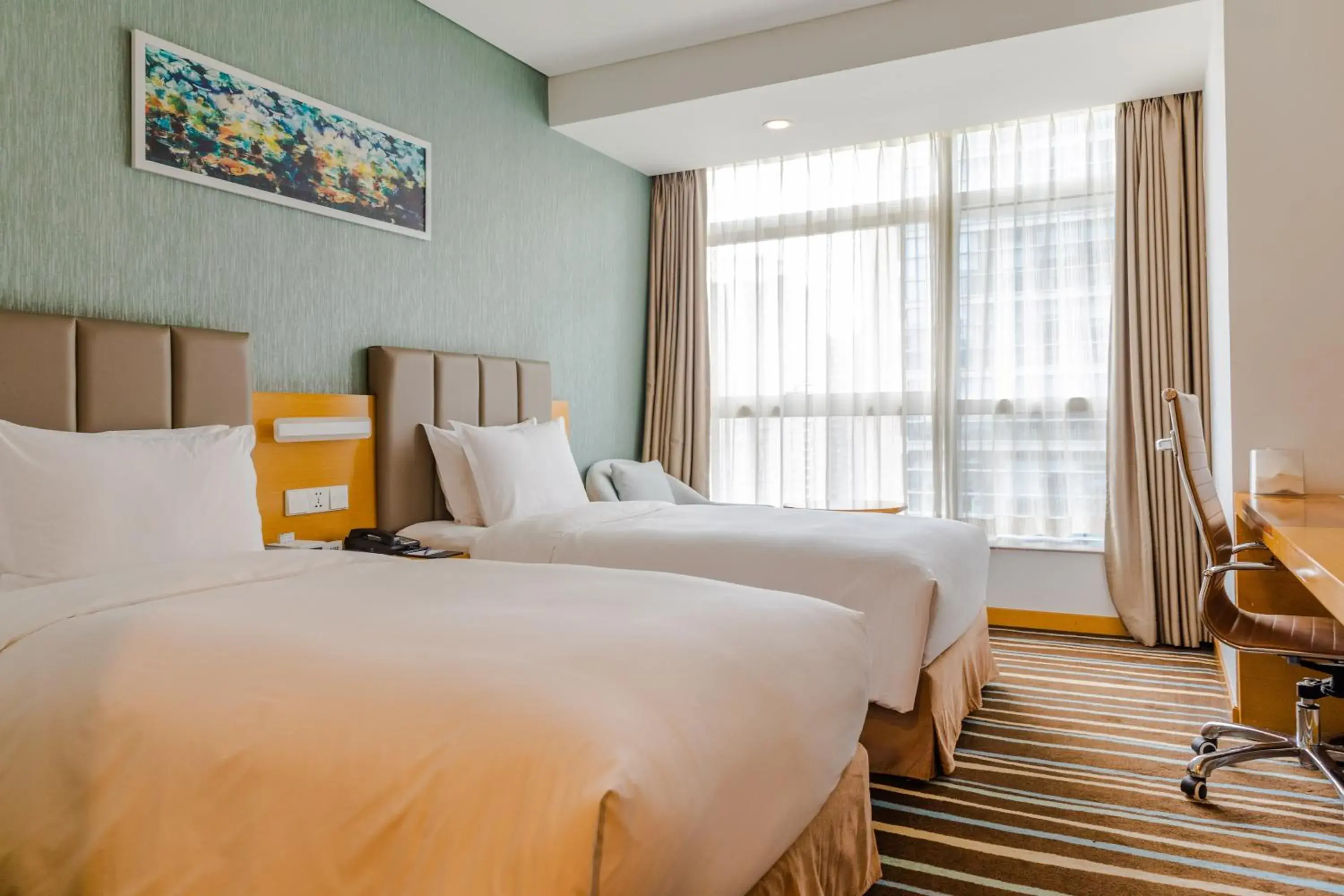 Bedroom, Bed in Holiday Inn Express Xi'an North by IHG Bedroom, Bed in Holiday Inn Express Xi'an North by IHG