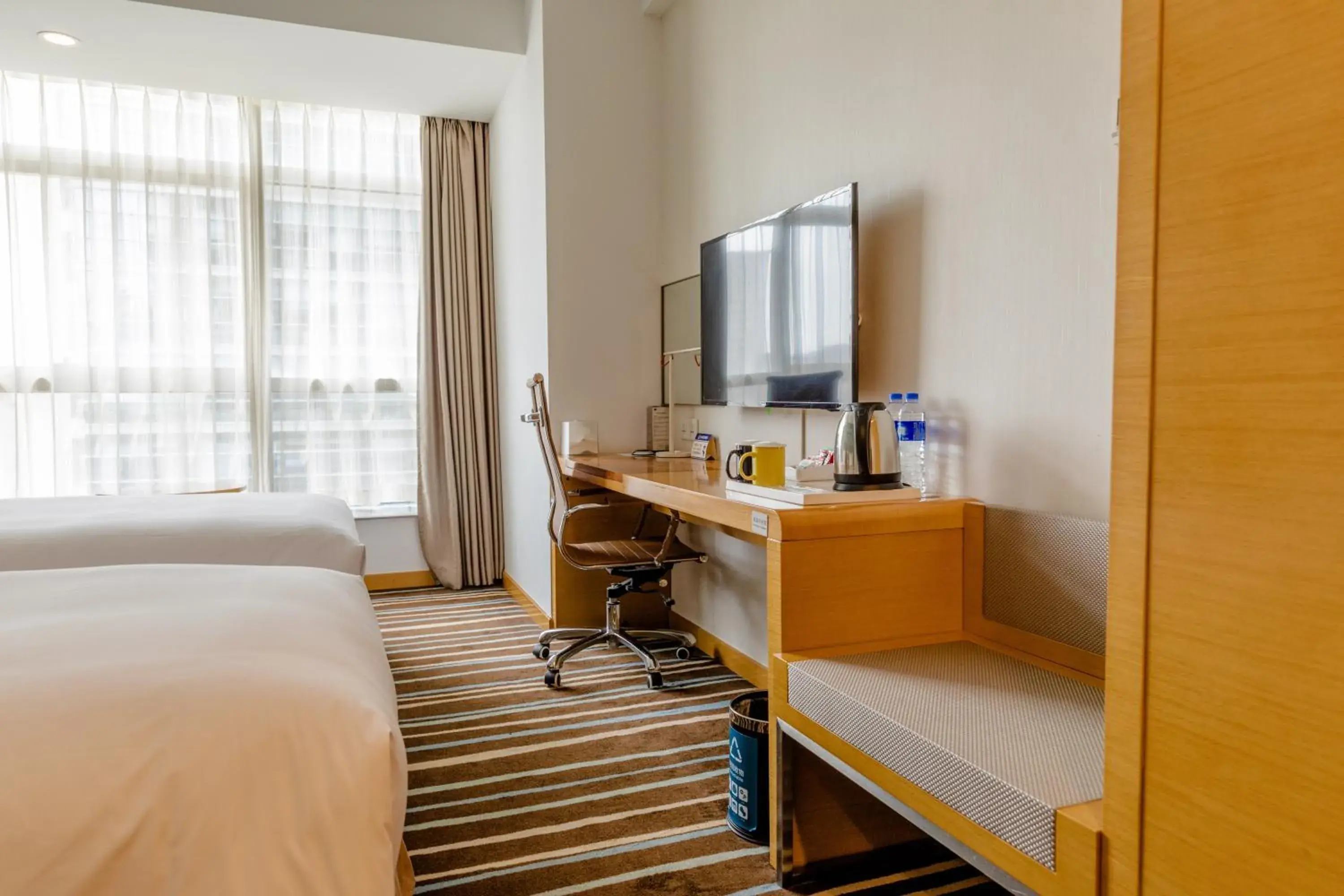 Bedroom, Bed in Holiday Inn Express Xi'an North by IHG Bedroom, Bed in Holiday Inn Express Xi'an North by IHG