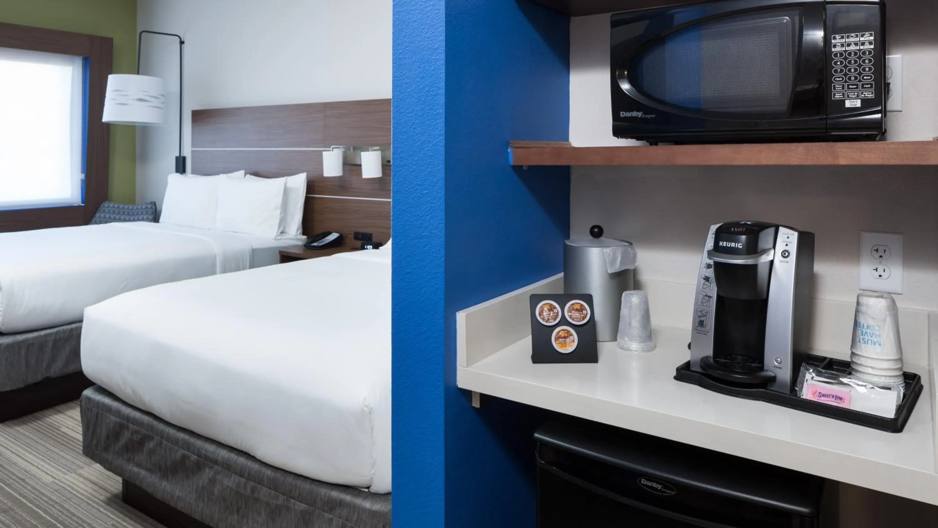 Bedroom, Bed in Holiday Inn Express & Suites Orlando At SeaWorld by IHG - With Free Shuttle Service to SeaWorld Parks