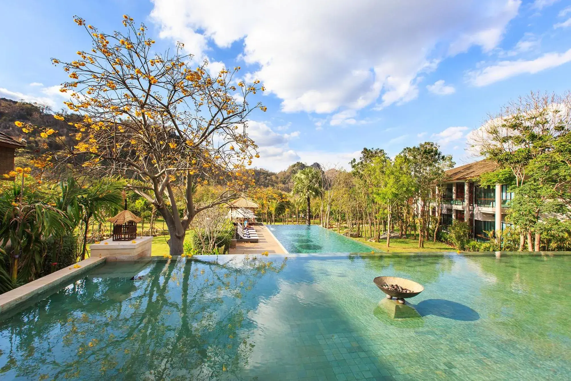 Pool view in The Series Resort Khaoyai Pool view in The Series Resort Khaoyai