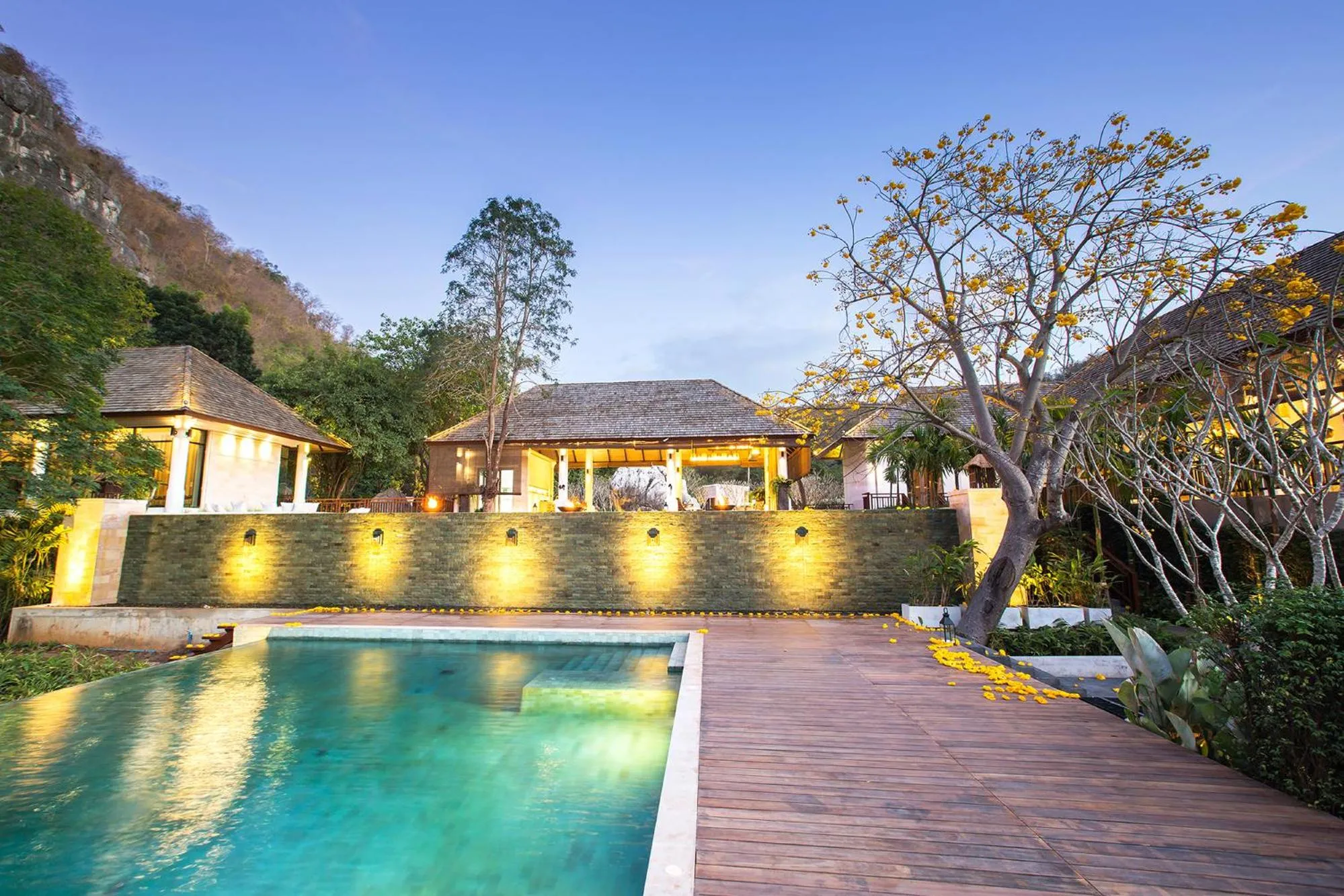 Swimming pool in The Series Resort Khaoyai