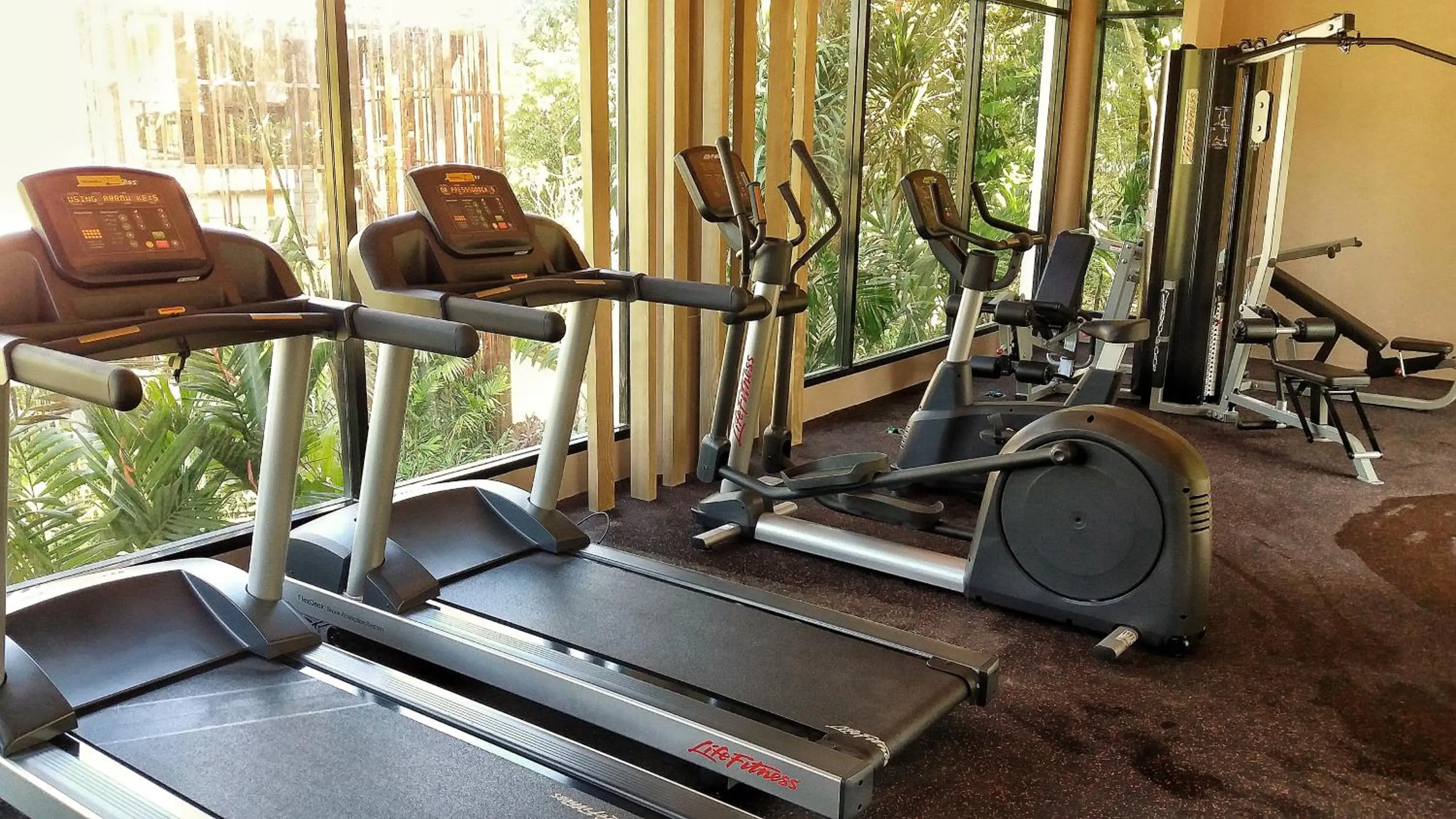 Fitness centre/facilities in The Series Resort Khaoyai