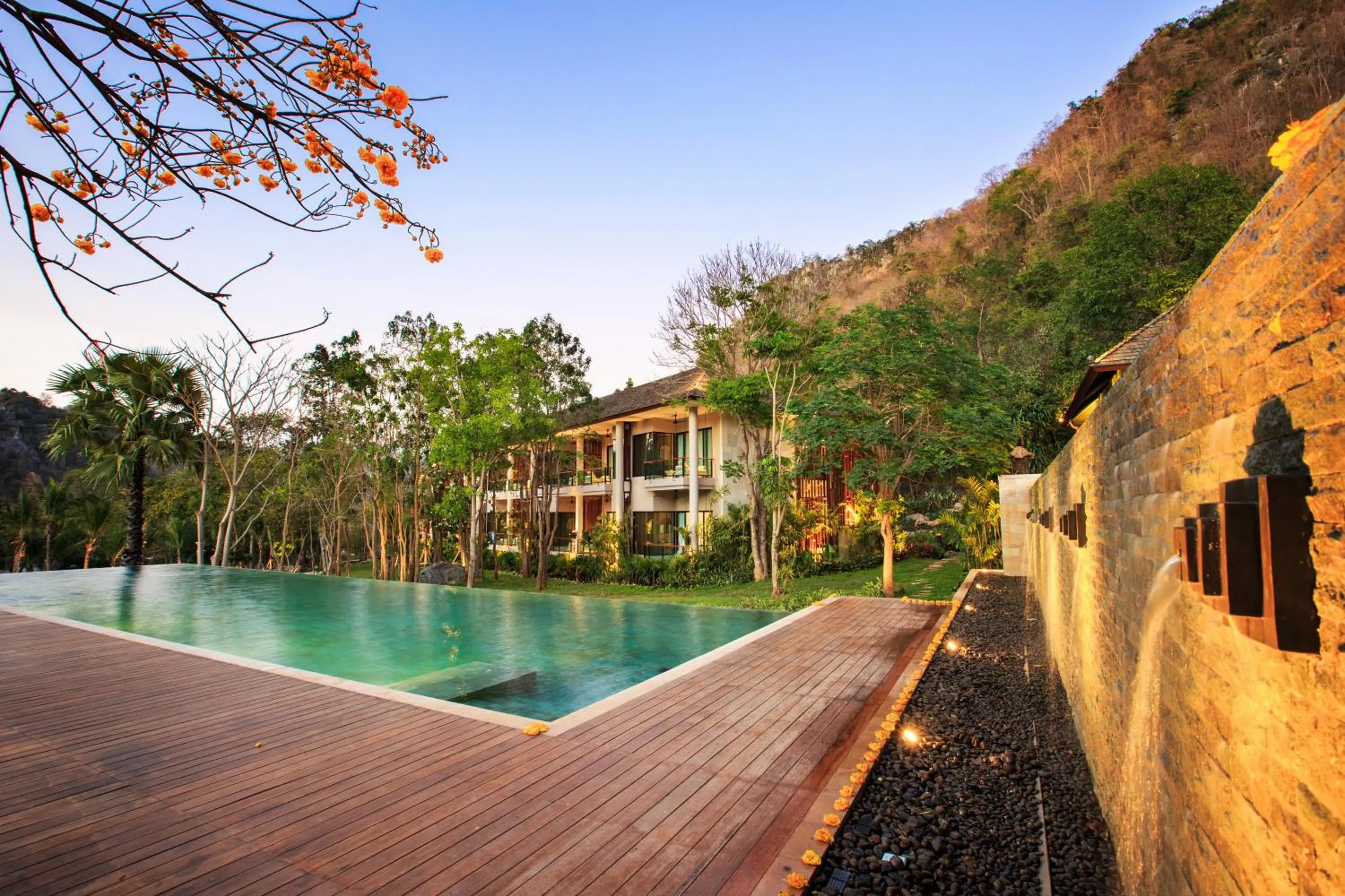 Swimming pool in The Series Resort Khaoyai