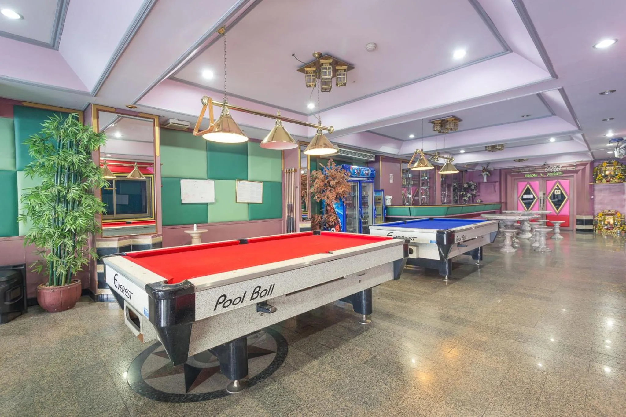 Billiard in Grand Leo Hotel