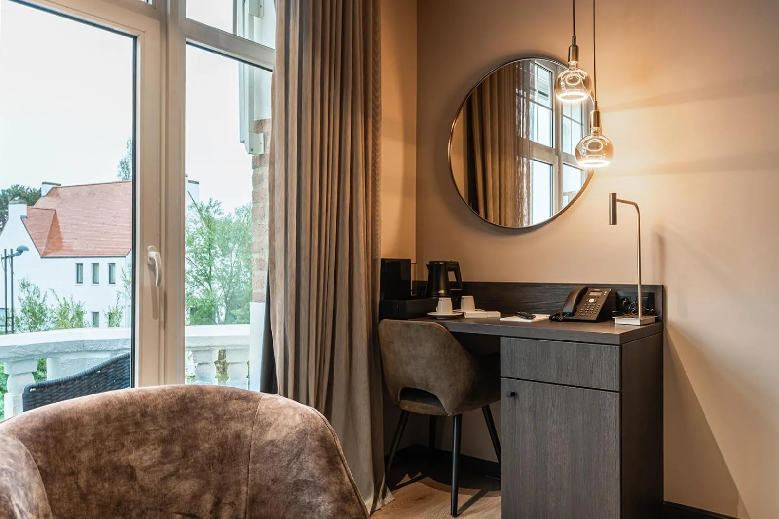 Coffee/tea facilities in Hotel Britannia