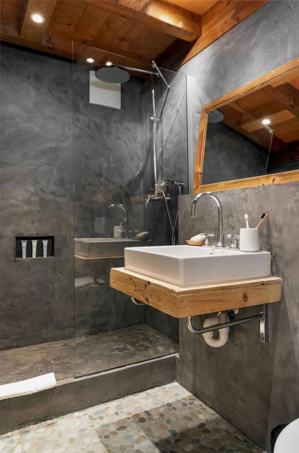 Bathroom in Les Mazots du Clos