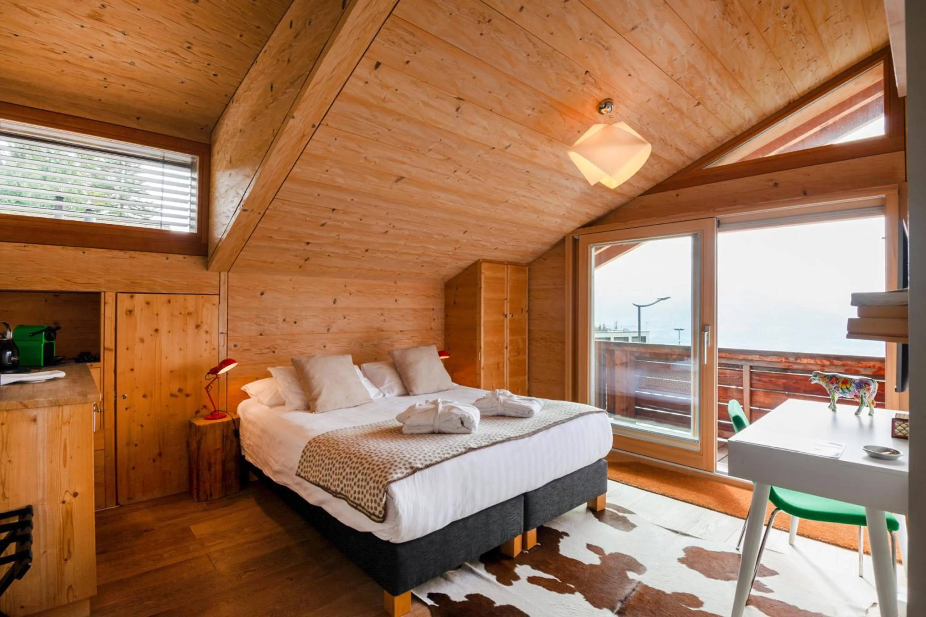 Bed in Les Mazots du Clos