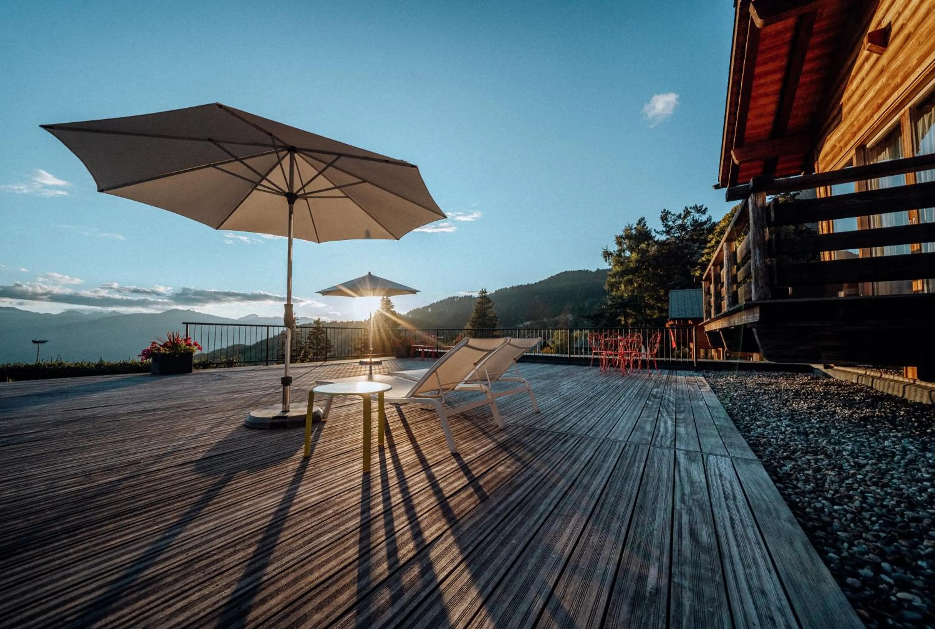 Natural landscape in Les Mazots du Clos