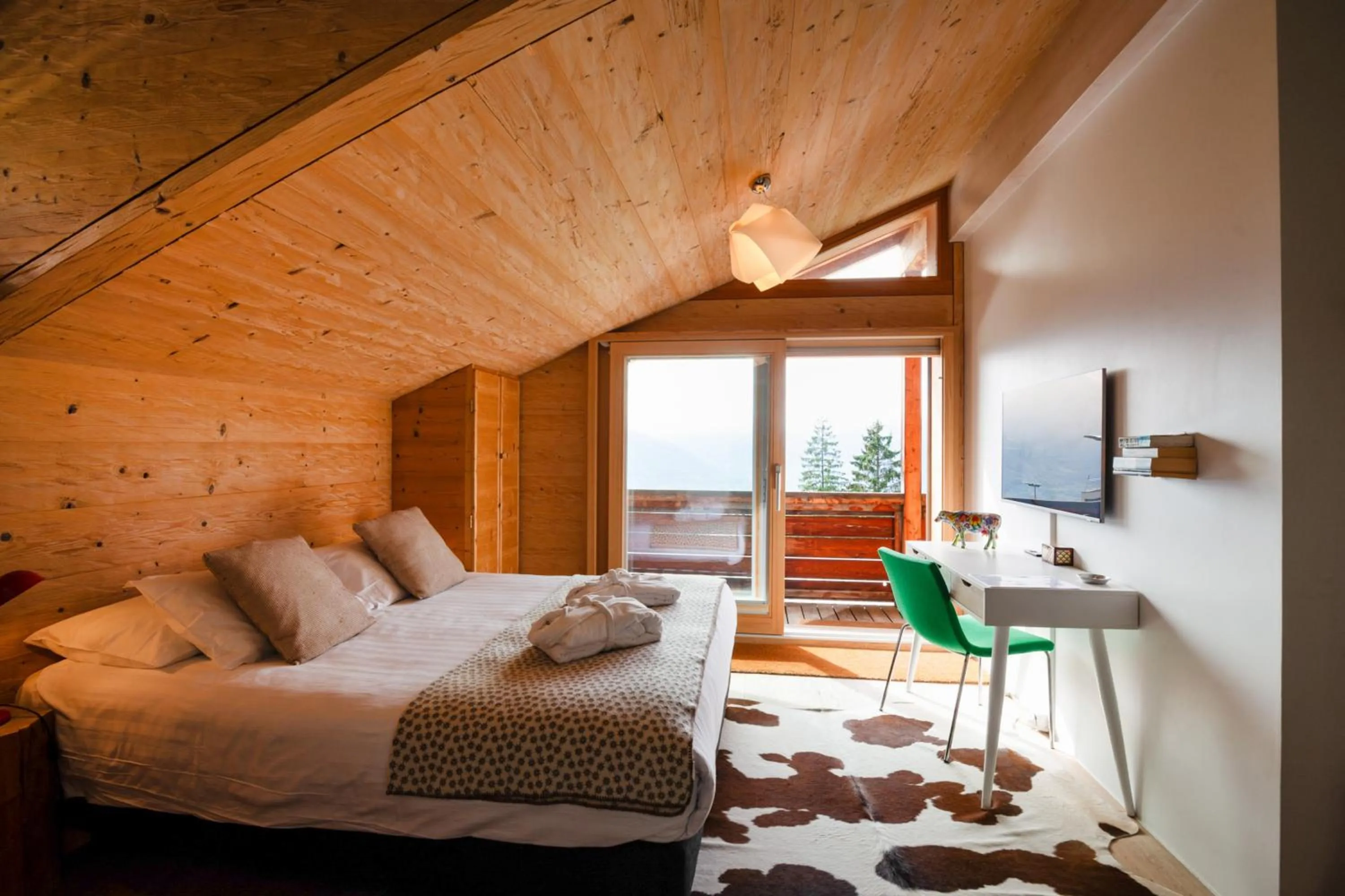 Bed in Les Mazots du Clos