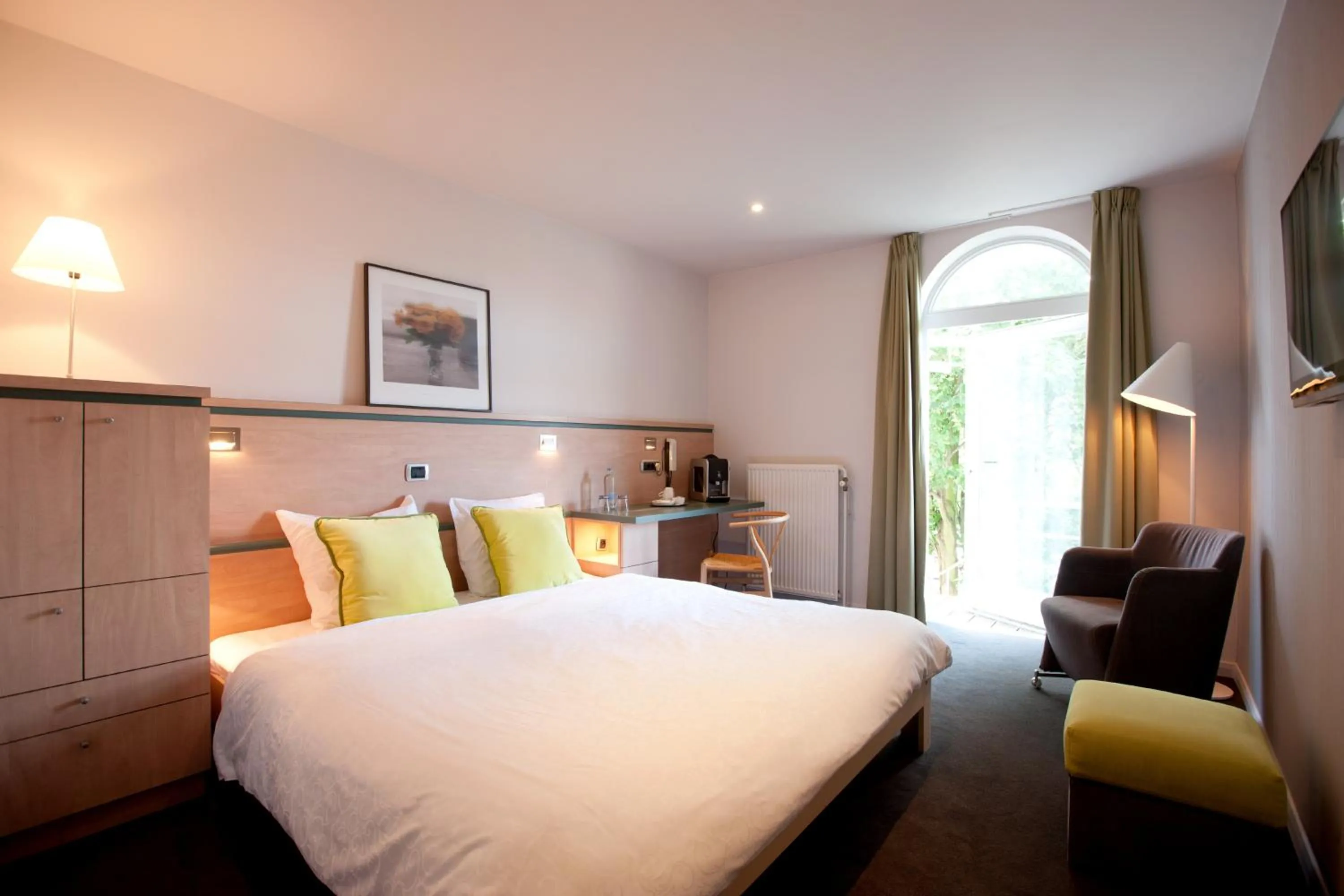 Bedroom, Bed in Hotel Van Bunnen