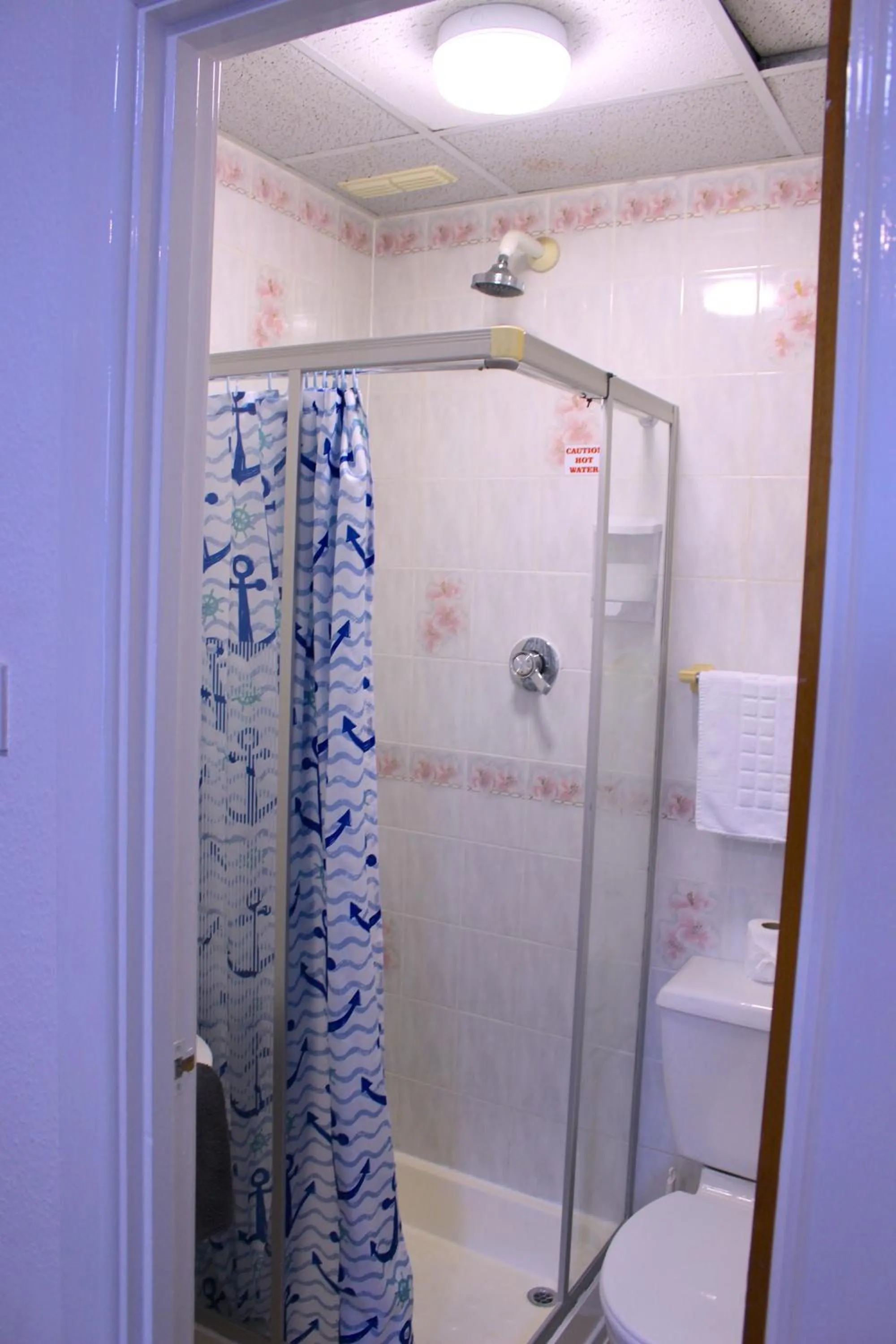 Shower in The Regency Hotel