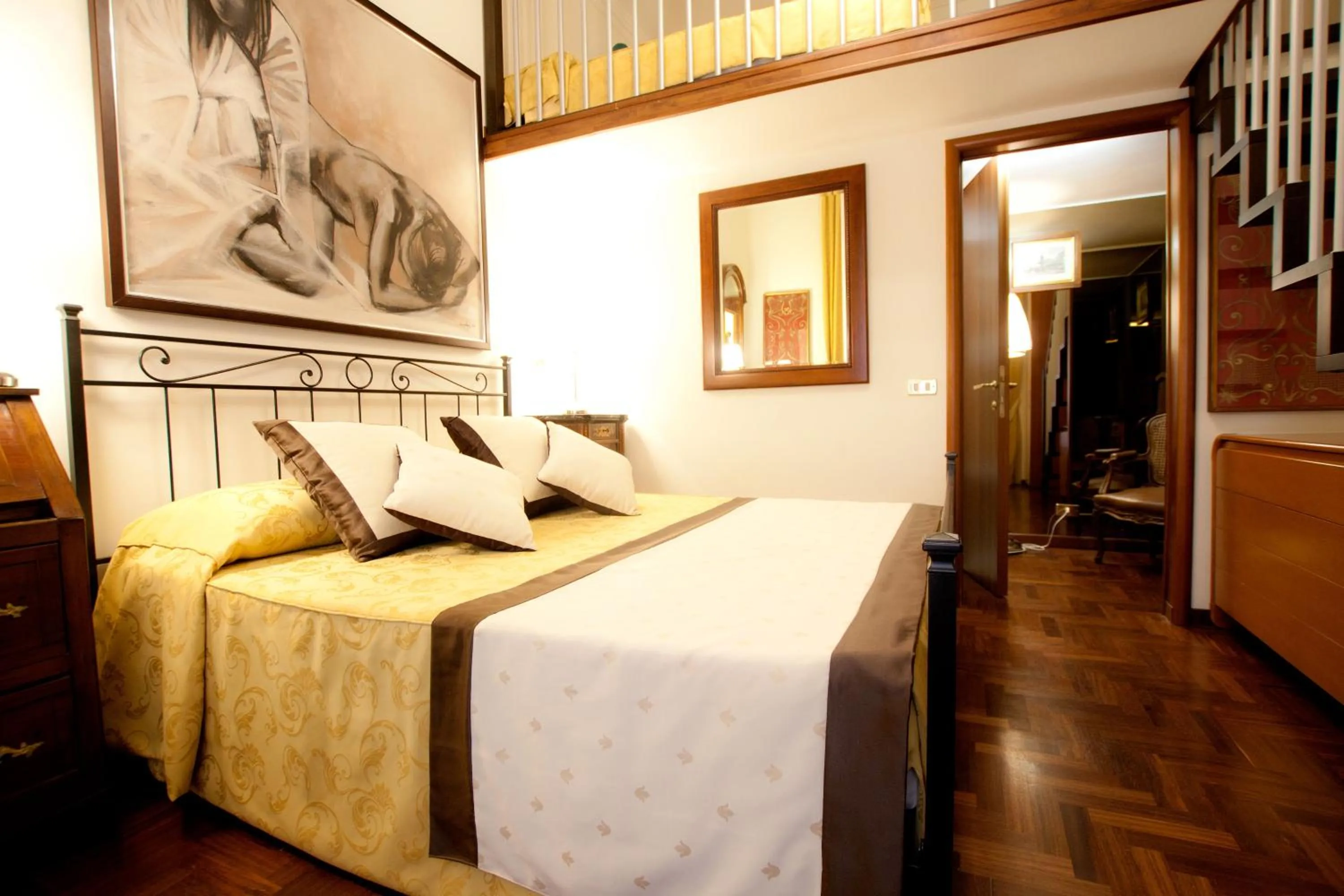 Photo of the whole room, Bed in Guesthouse Borromeo Roma