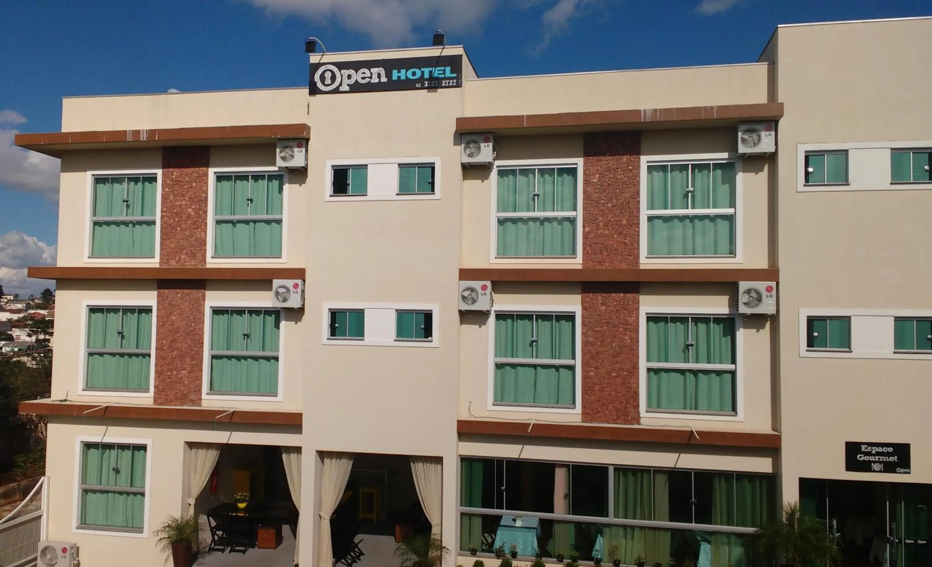 Bird's eye view in Open Hotel