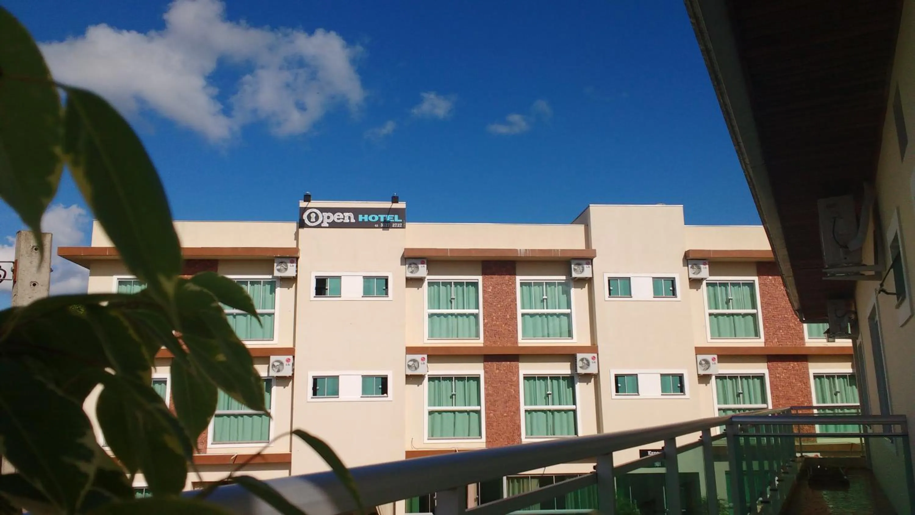 Facade/entrance in Open Hotel