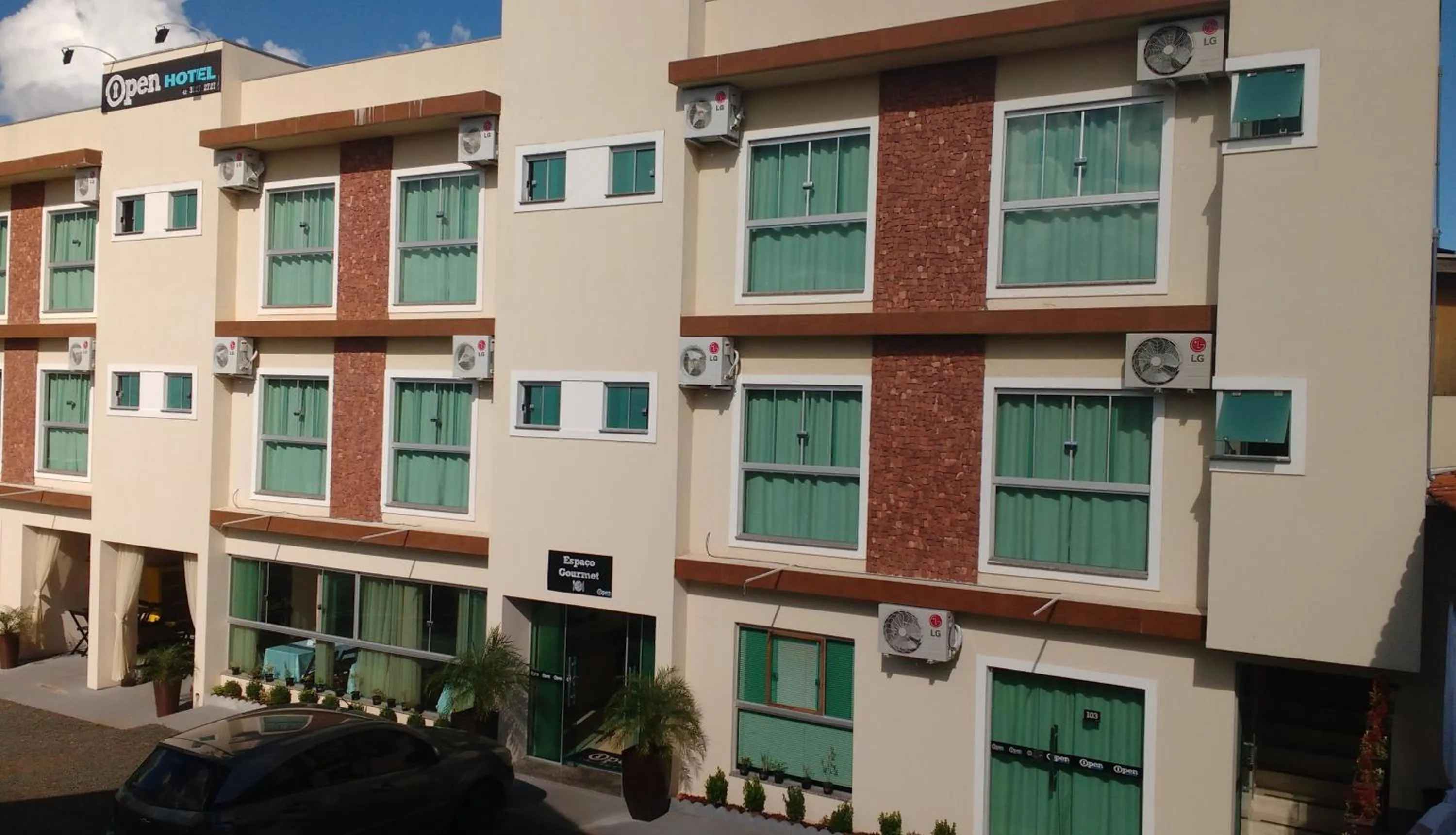 Property building in Open Hotel