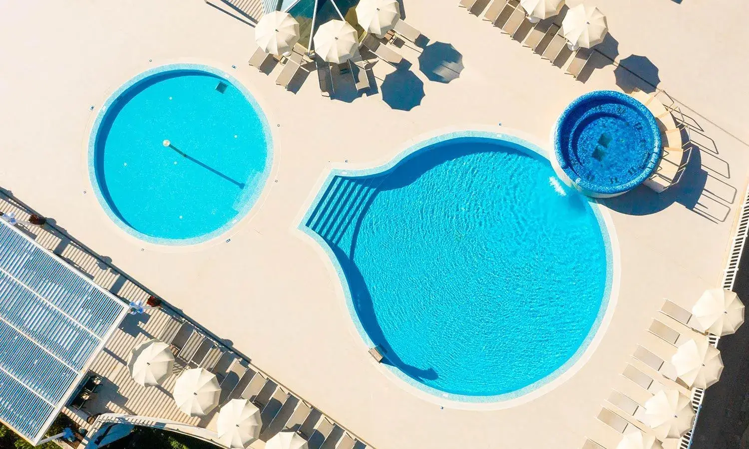 Pool view in Marko Polo Maradiso Hotel by Aminess Pool view in Marko Polo Maradiso Hotel by Aminess