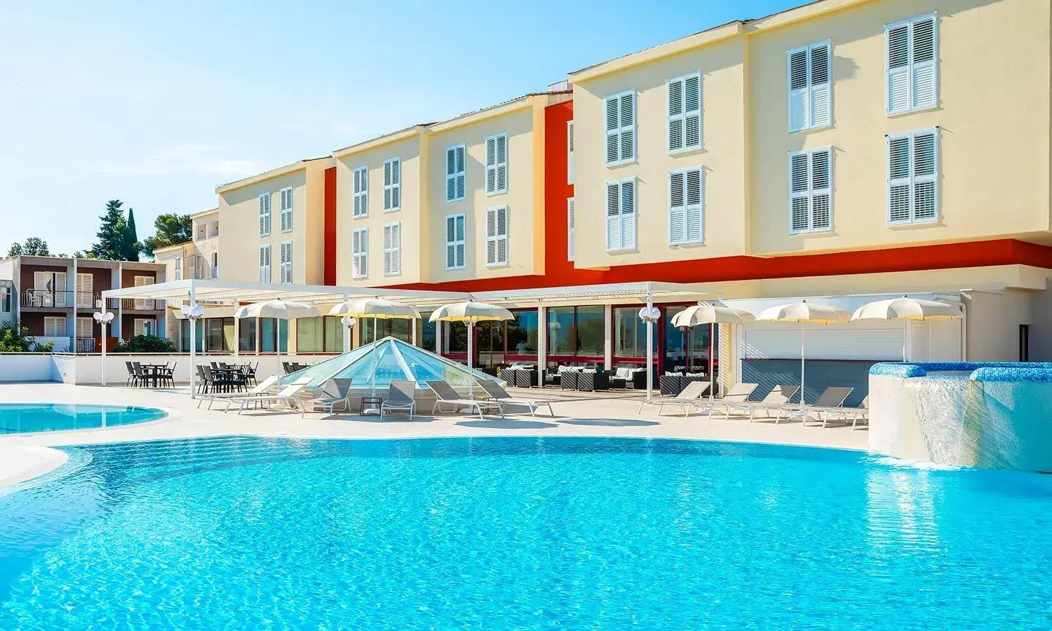 Property building in Marko Polo Maradiso Hotel by Aminess Property building in Marko Polo Maradiso Hotel by Aminess