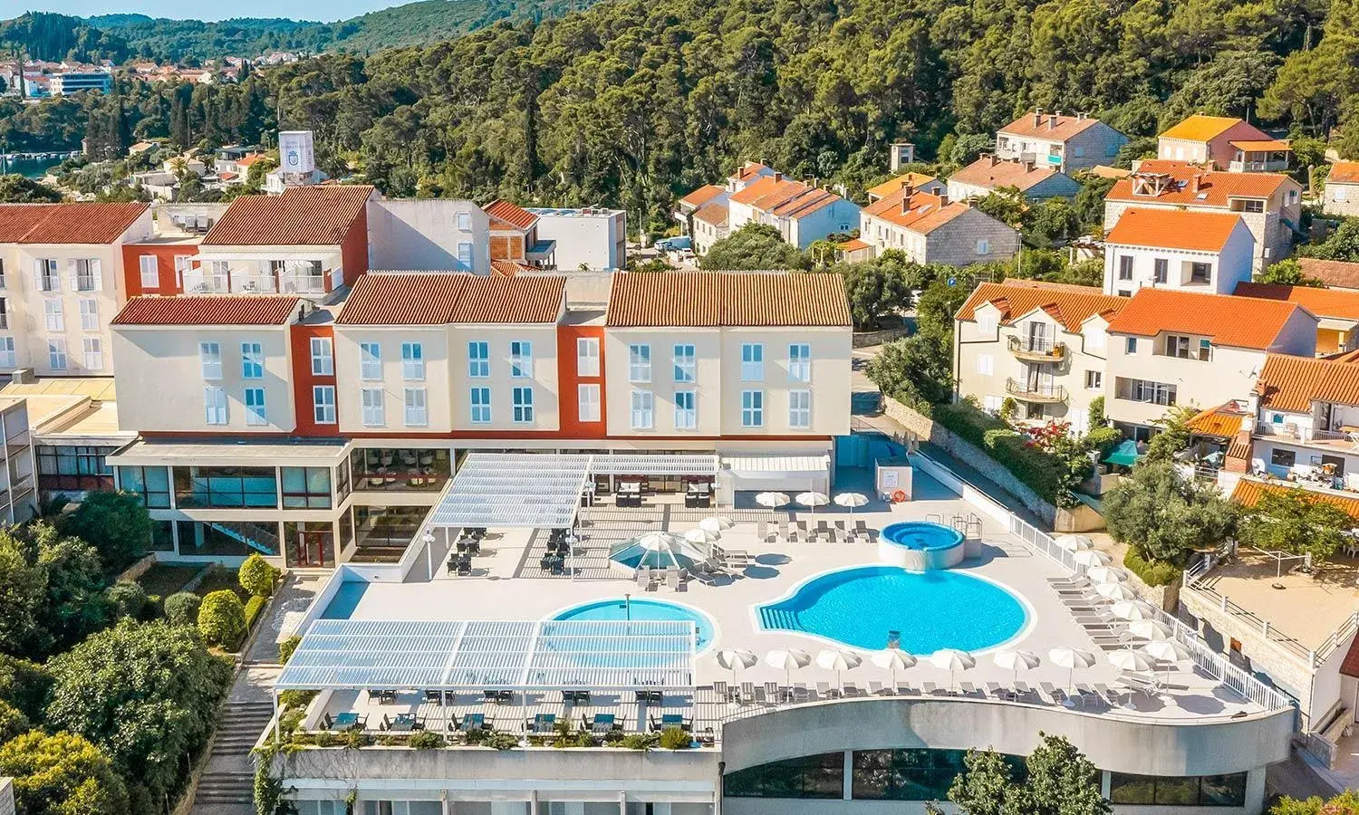 Property building in Marko Polo Maradiso Hotel by Aminess Property building in Marko Polo Maradiso Hotel by Aminess