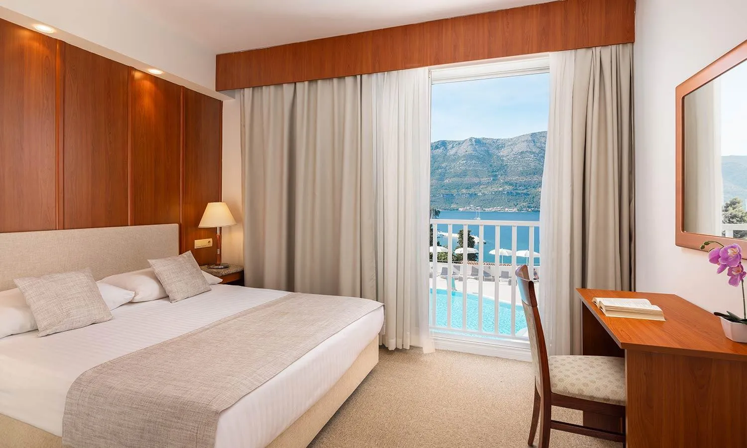 Bed in Marko Polo Maradiso Hotel by Aminess