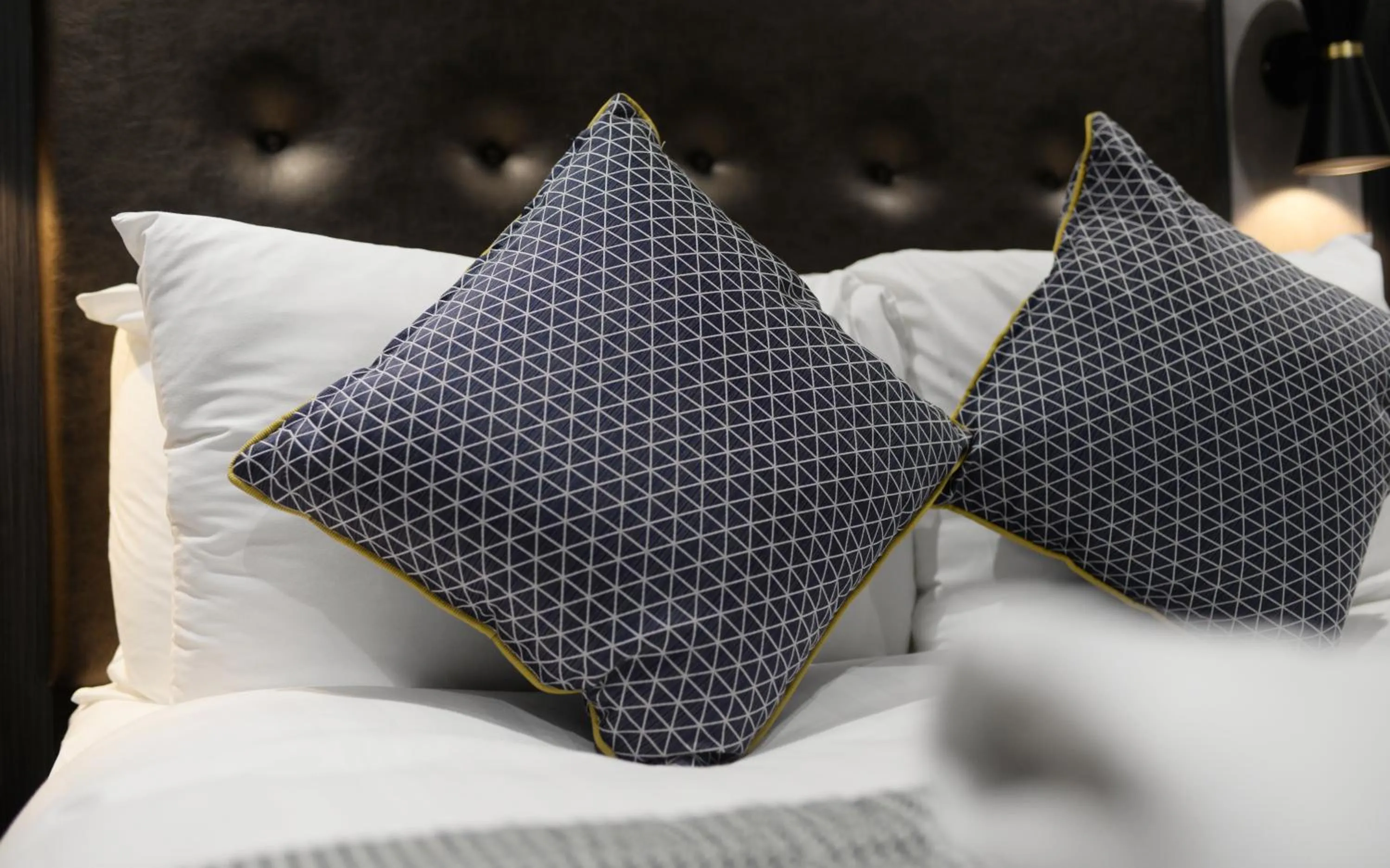 Decorative detail, Bed in The House of Toby