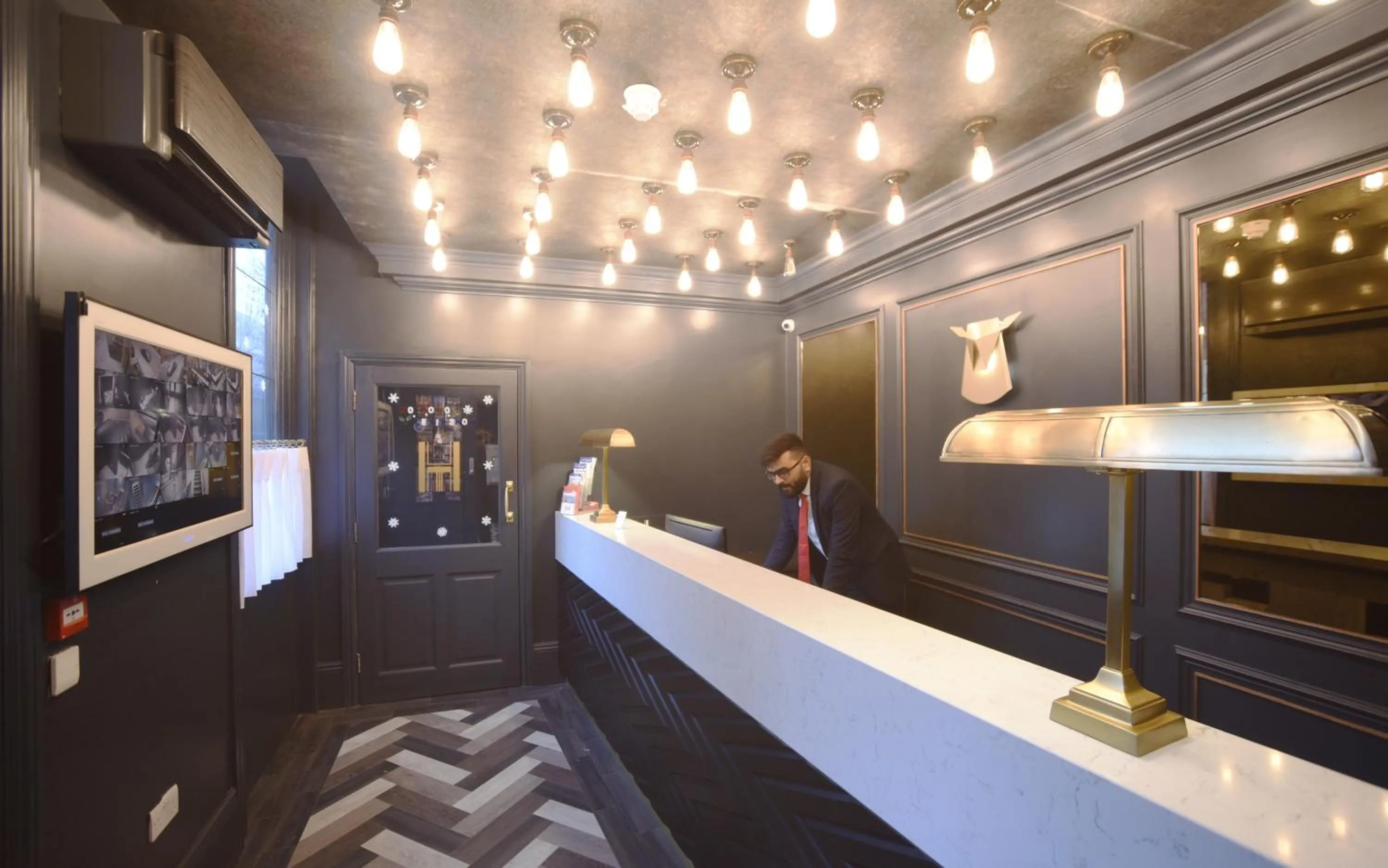 Lobby or reception in The House of Toby