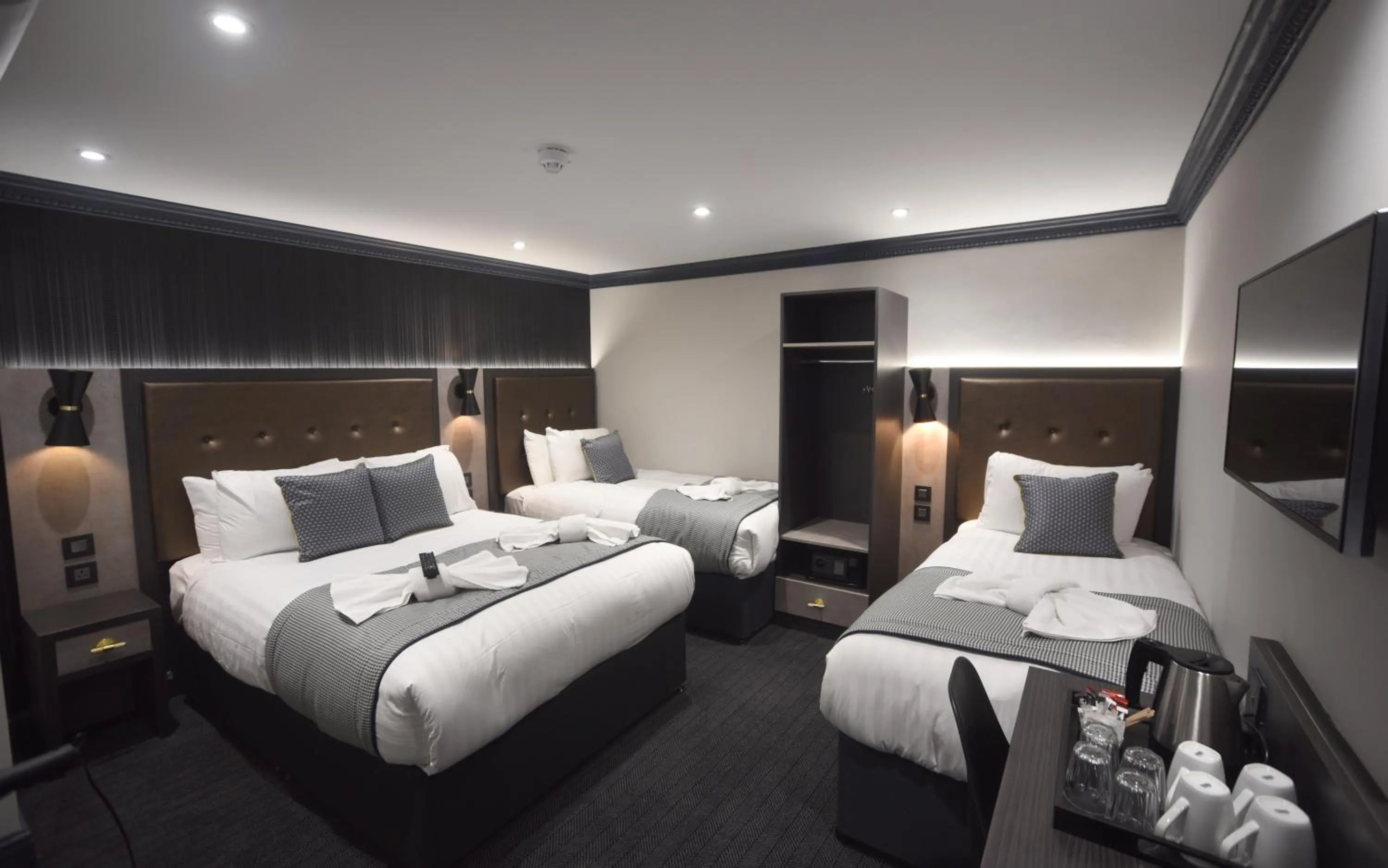 Coffee/tea facilities, Bed in The House of Toby