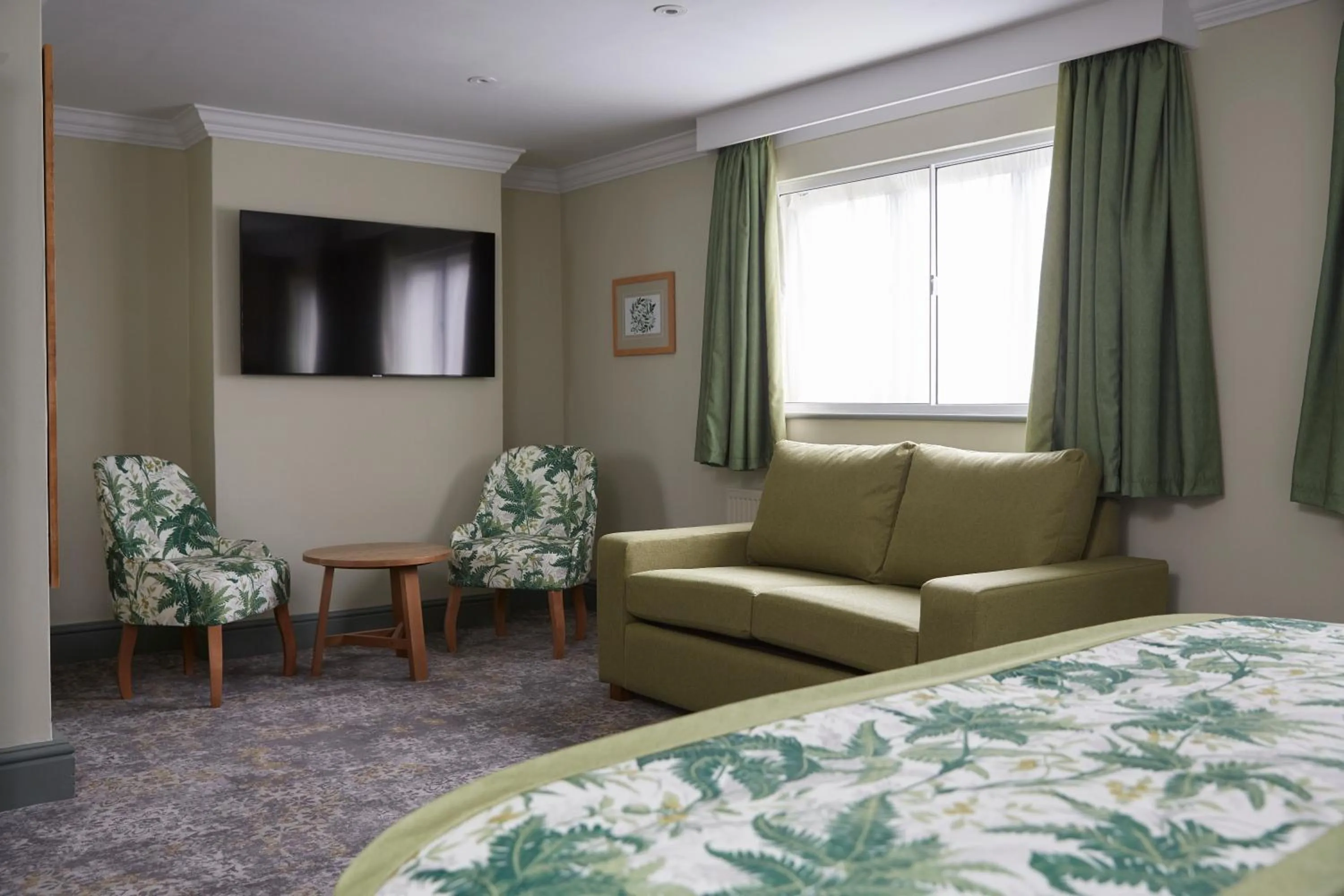 Bedroom, Bed in Governors House by Greene King Inns