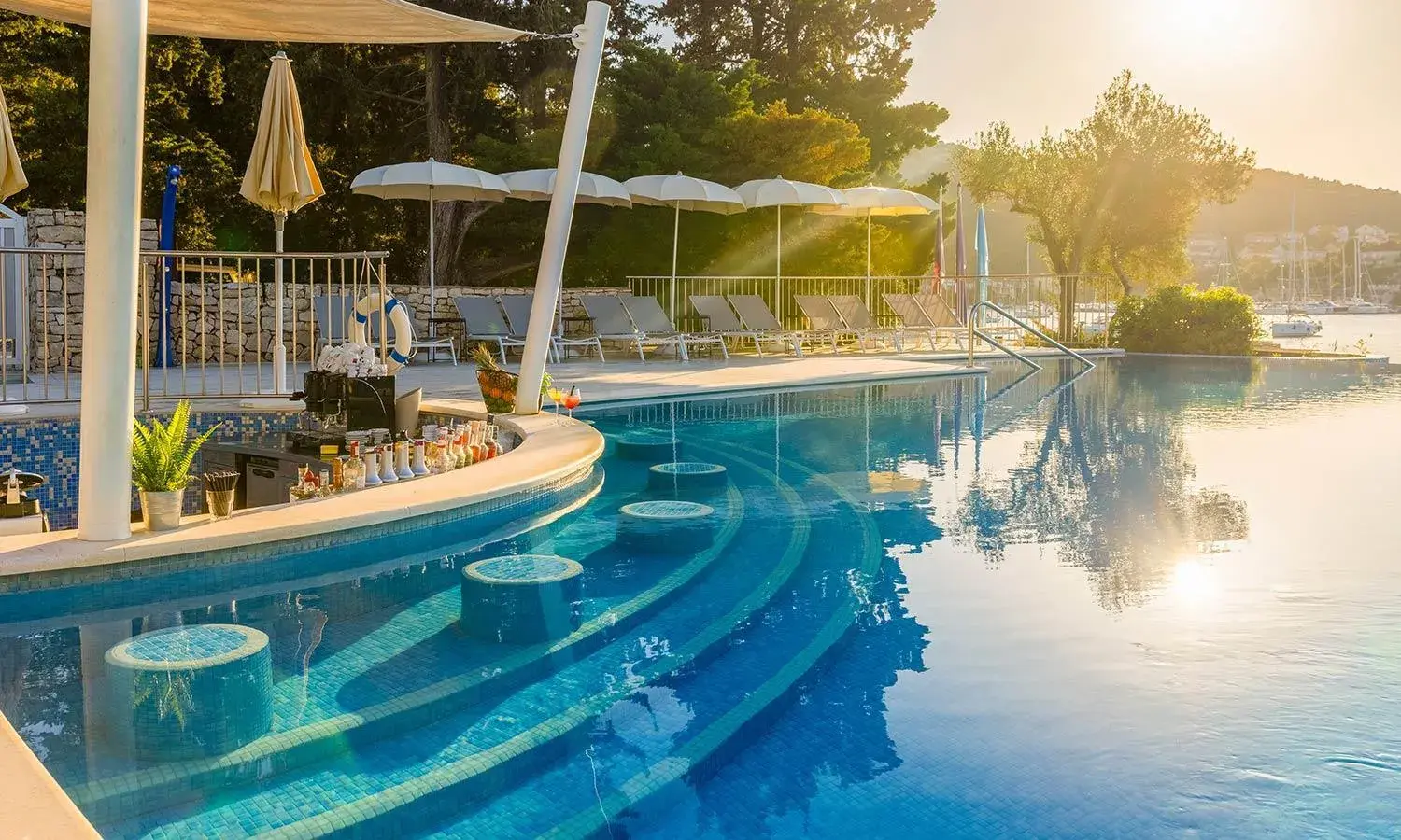 Swimming pool in Aminess Vival Port9 Resort Swimming pool in Aminess Vival Port9 Resort