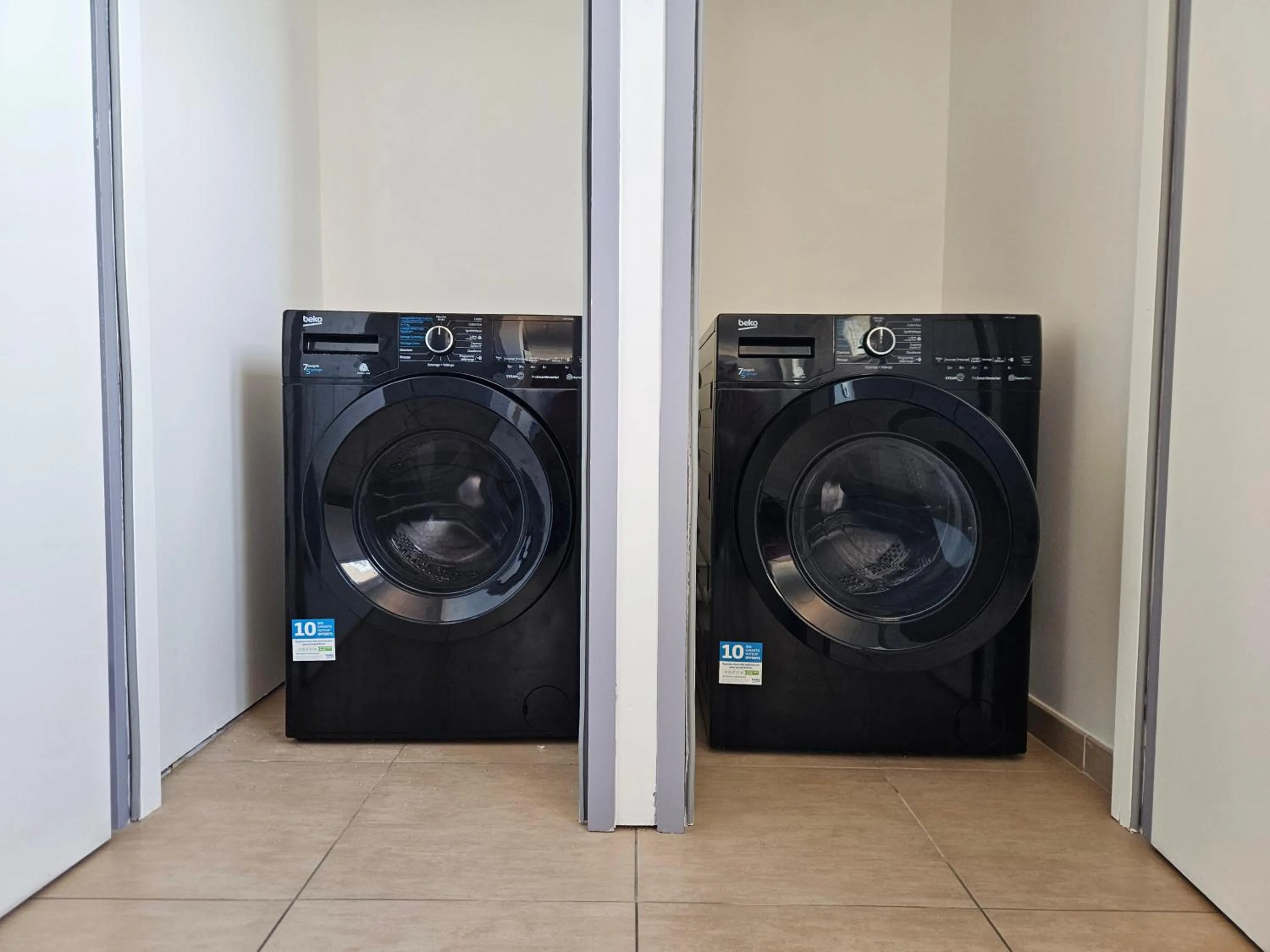 washing machine in Résidence Pasino