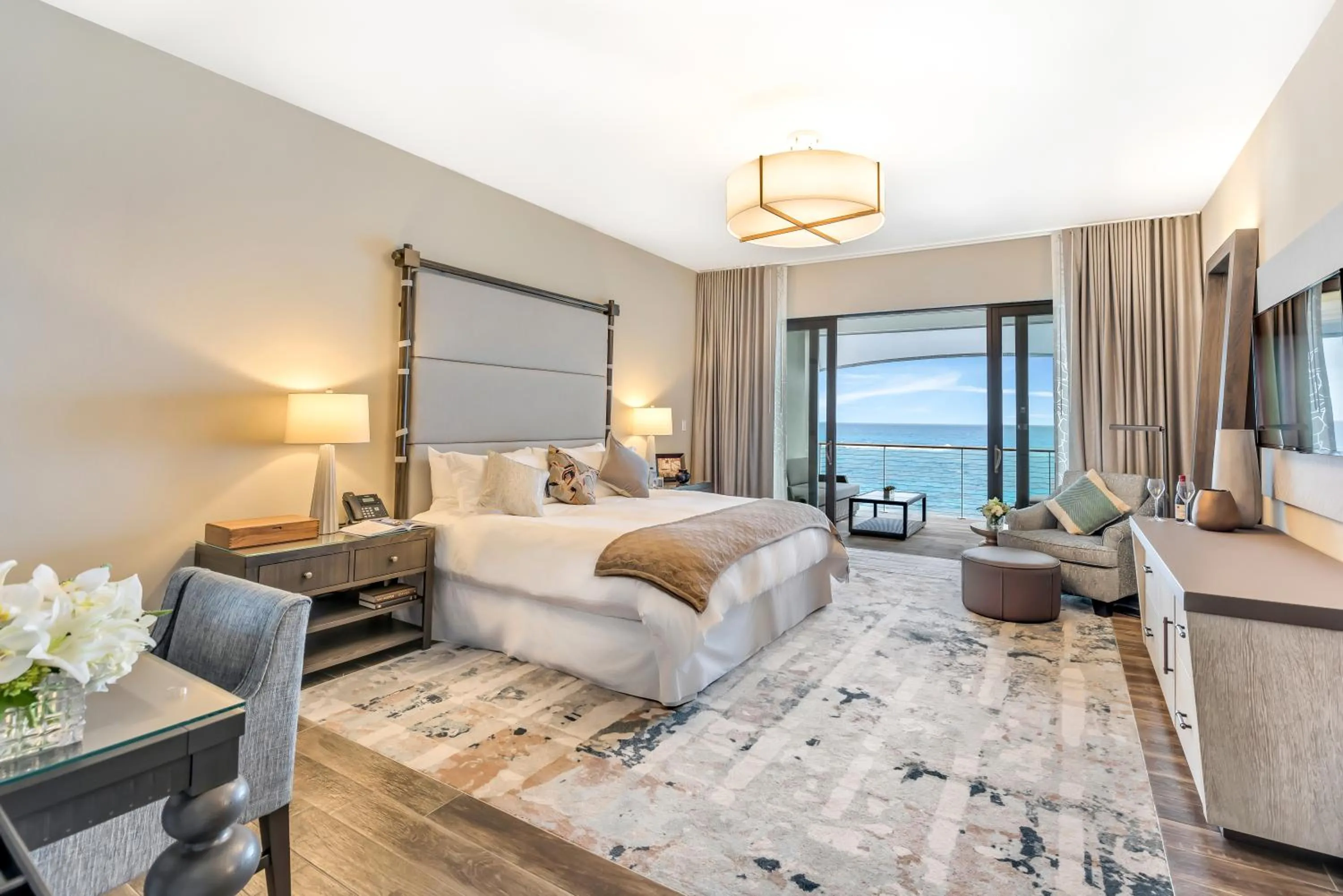 Bedroom in The Loren at Pink Beach