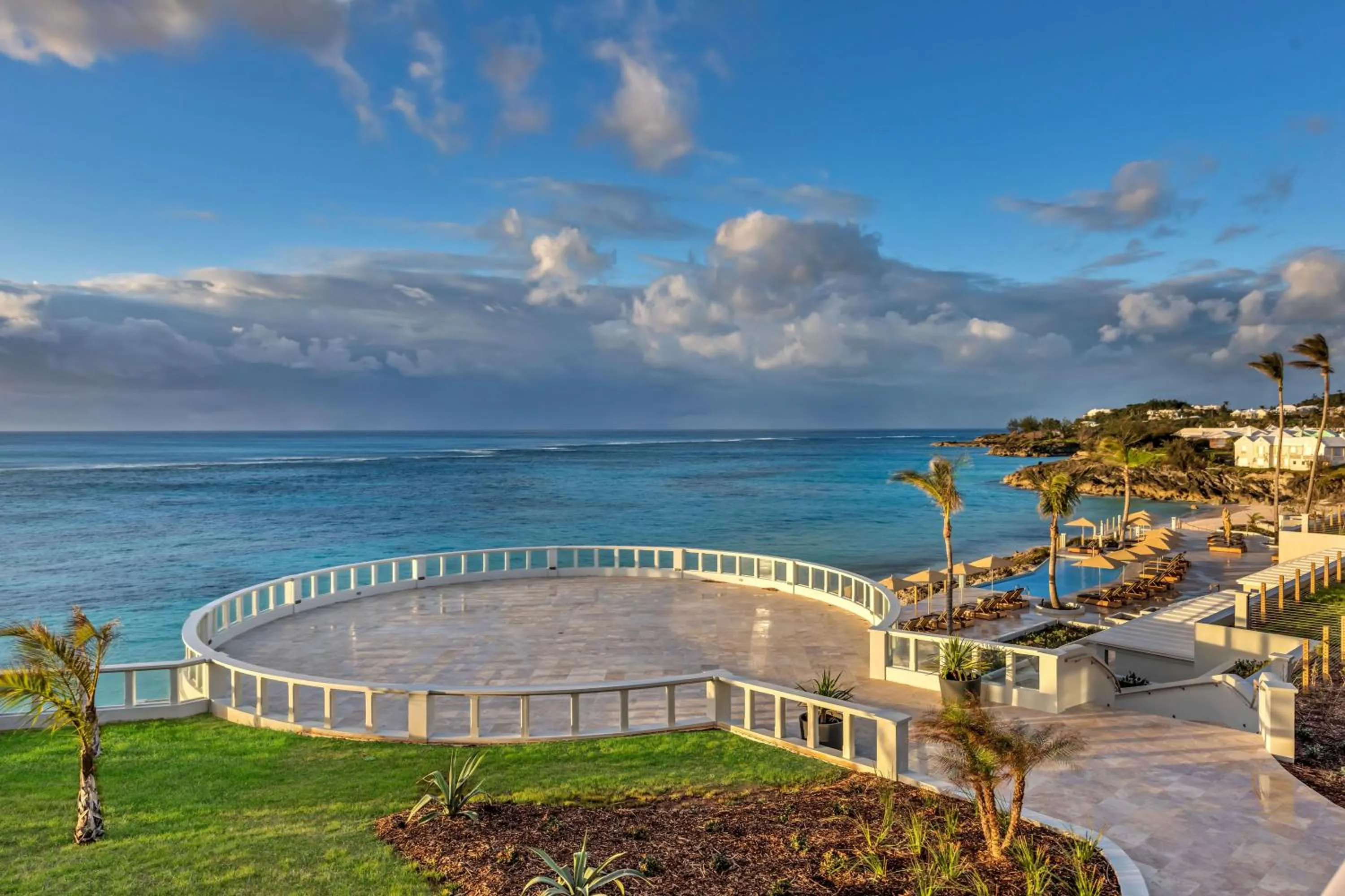 Bird's eye view in The Loren at Pink Beach