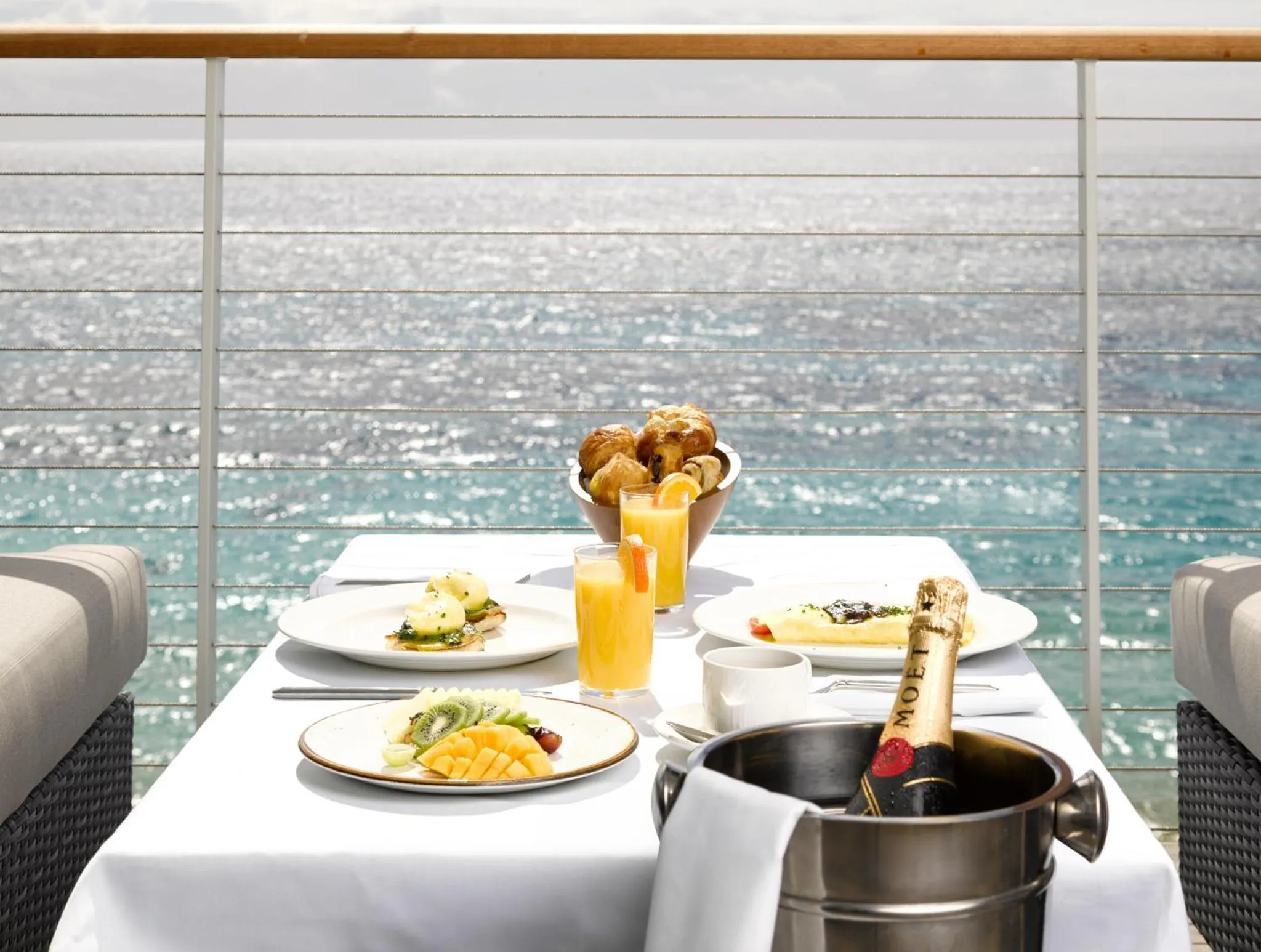 Balcony/Terrace in The Loren at Pink Beach