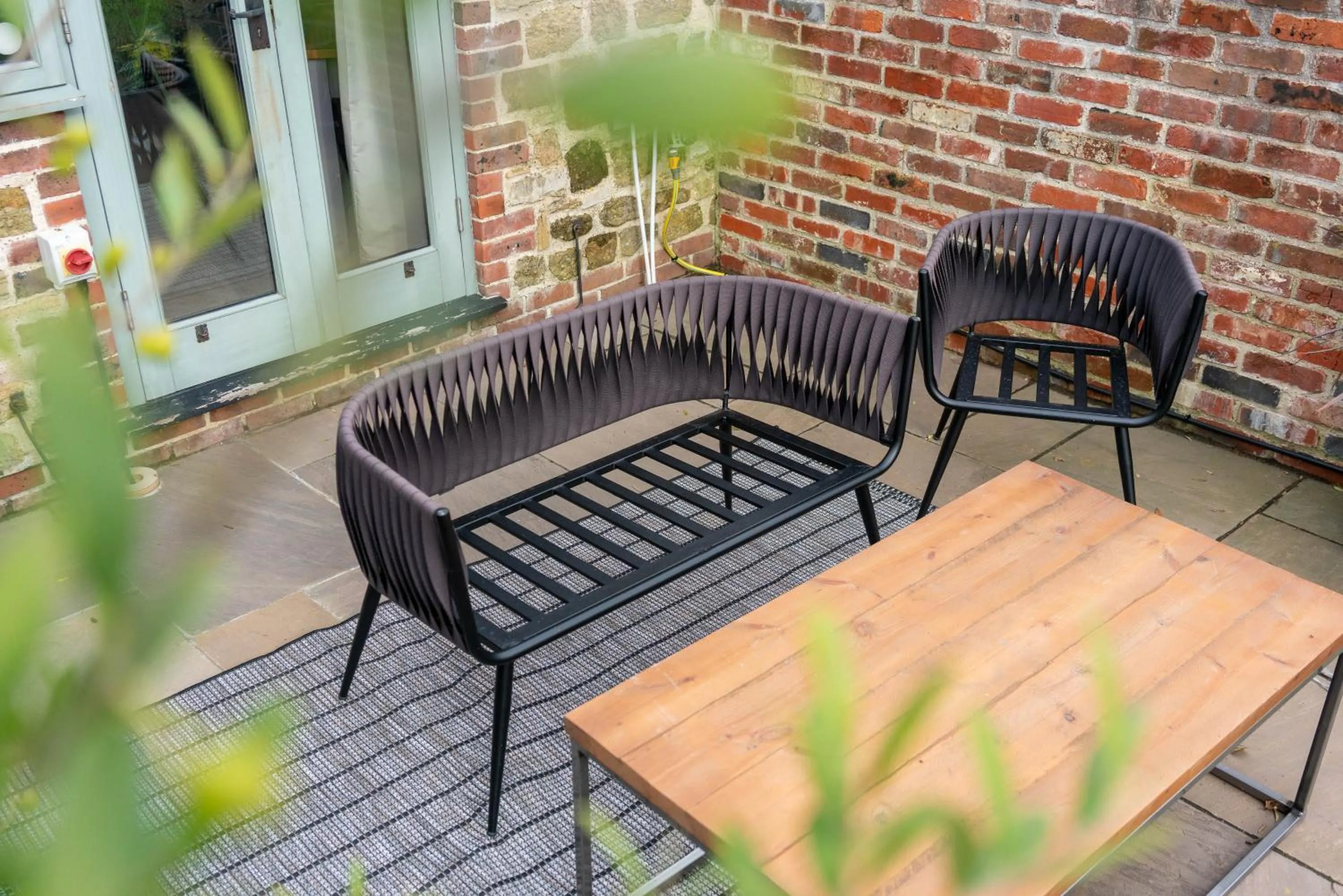 Patio in The Welldiggers Arms