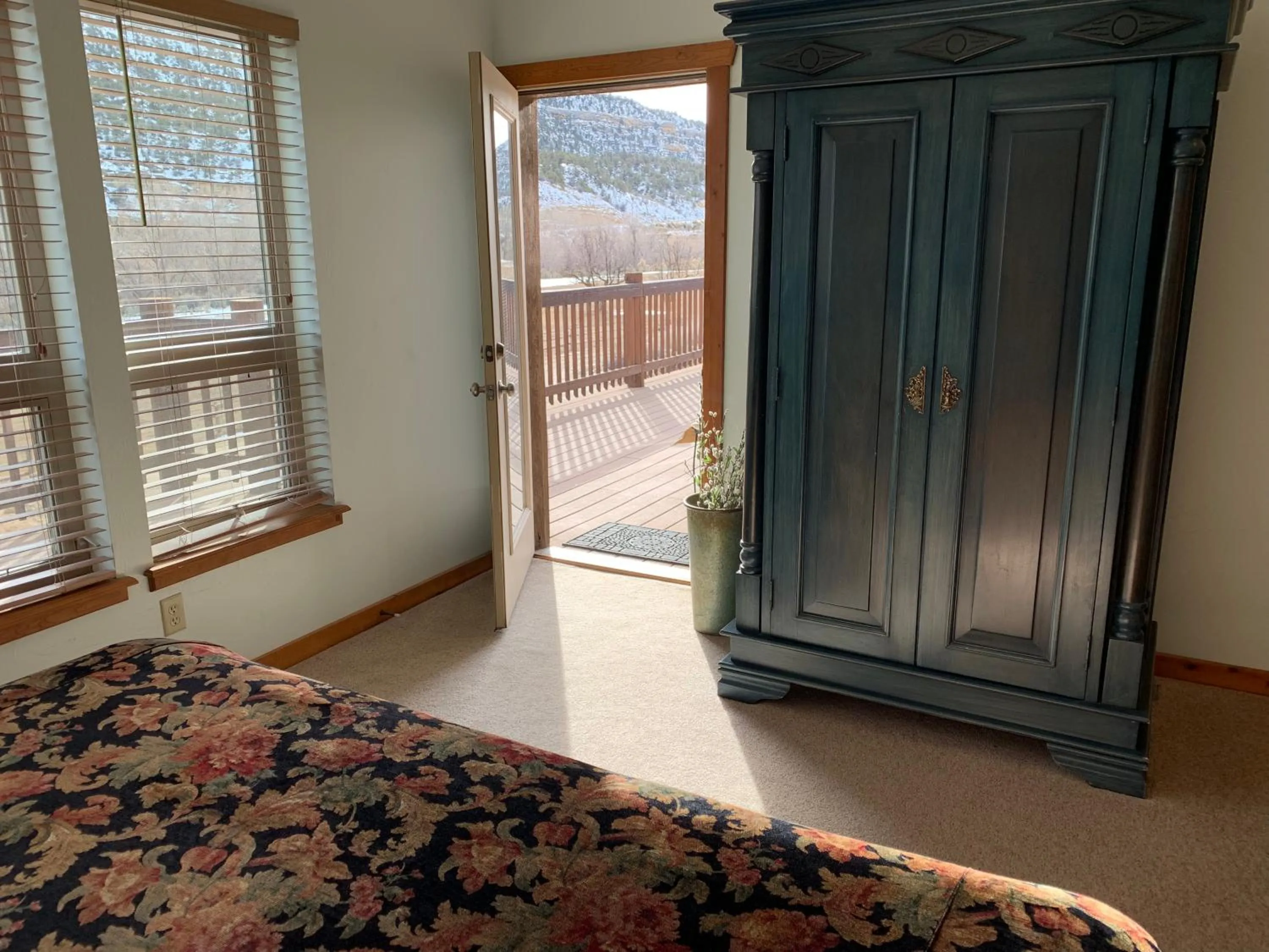 Bed in Slot Canyons Inn Bed & Breakfast