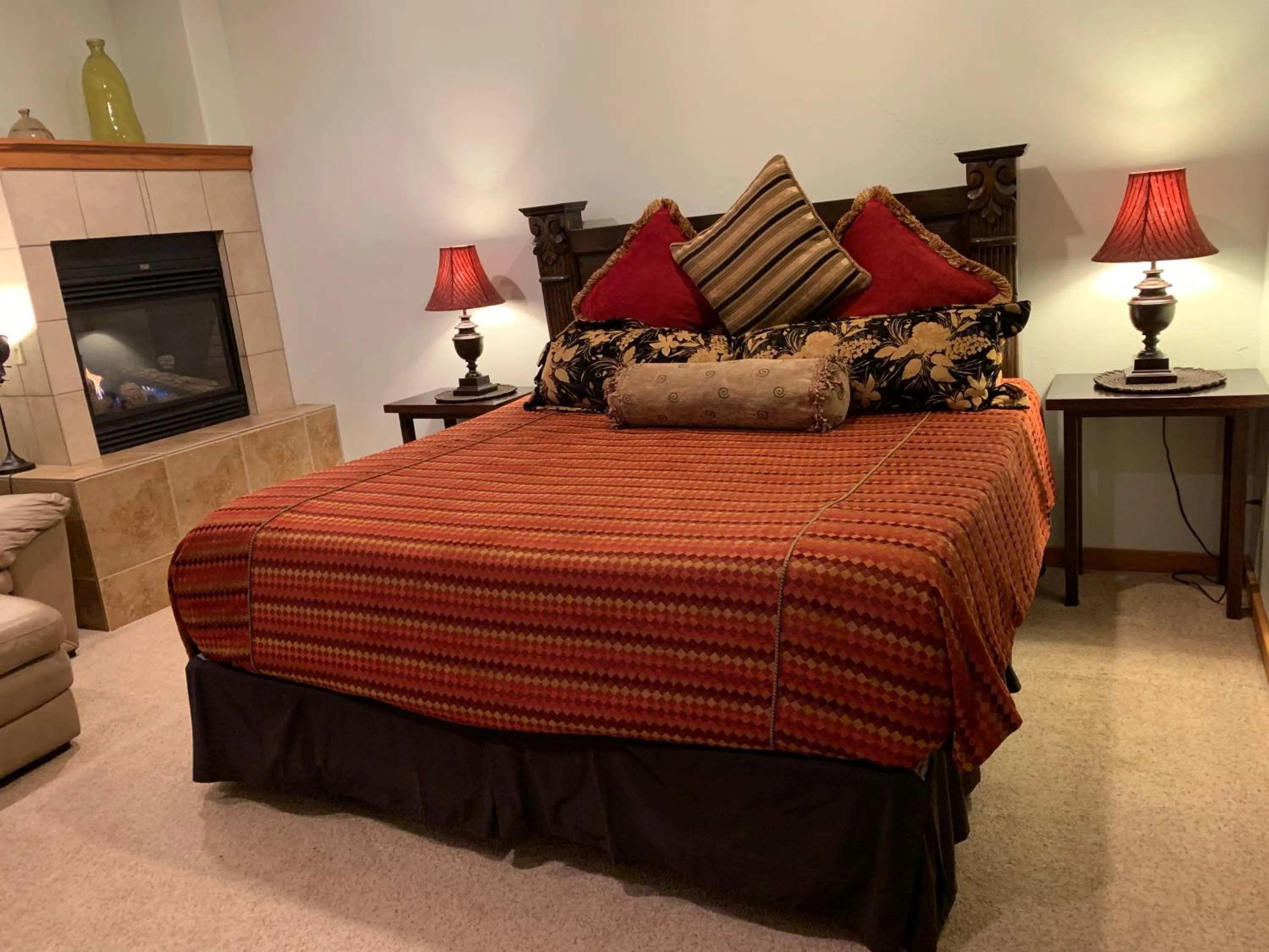 Bed in Slot Canyons Inn Bed & Breakfast