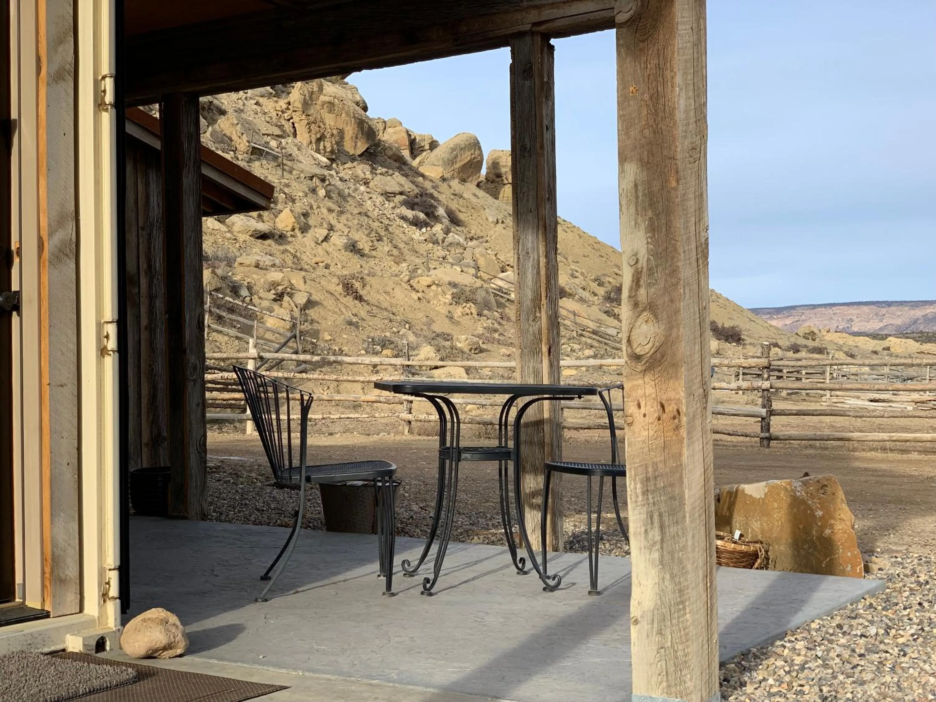 Balcony/Terrace in Slot Canyons Inn Bed & Breakfast