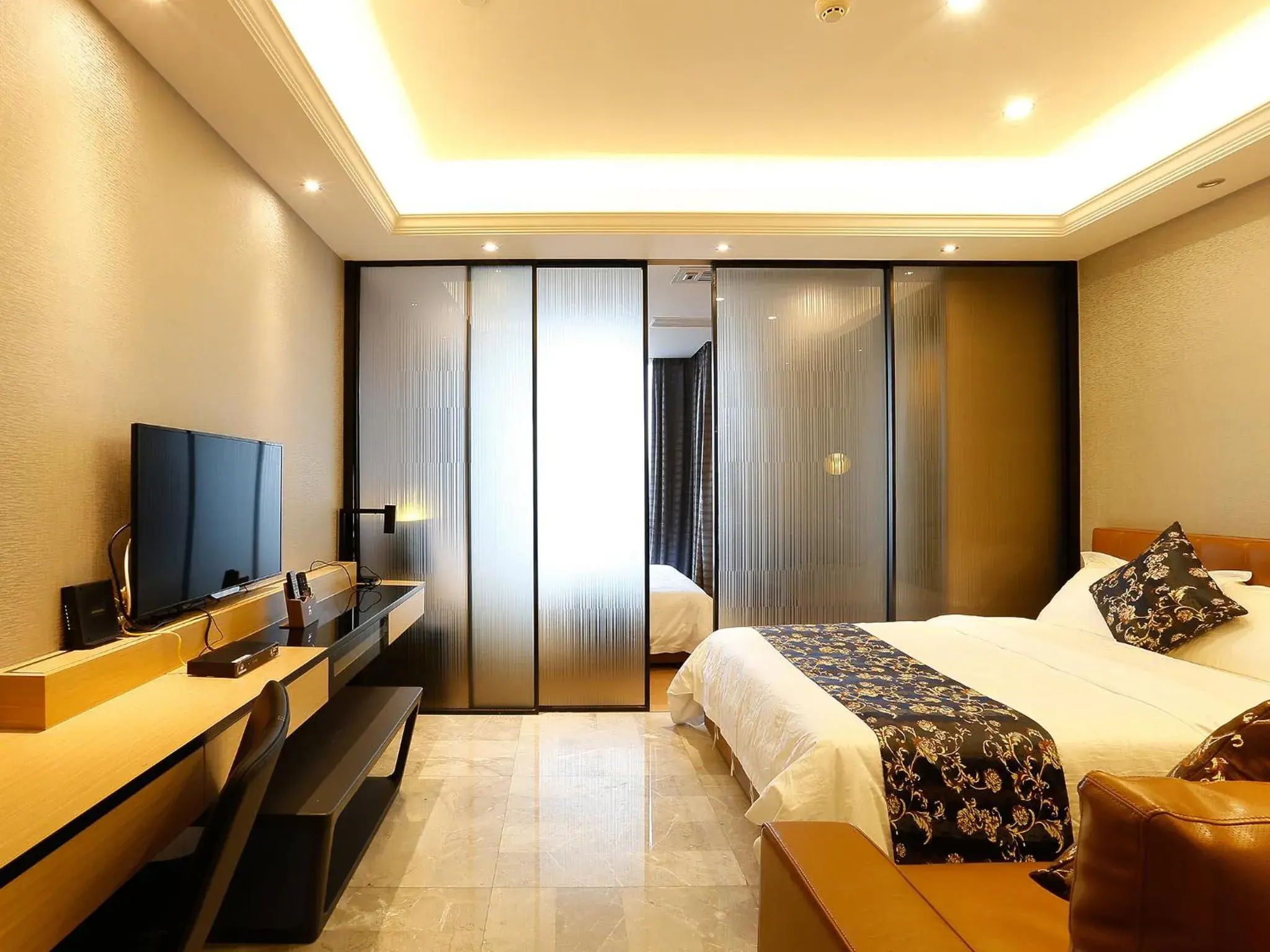 Property building, Bed in Pengman Beijing Road A-mall Apartment Property building, Bed in Pengman Beijing Road A-mall Apartment