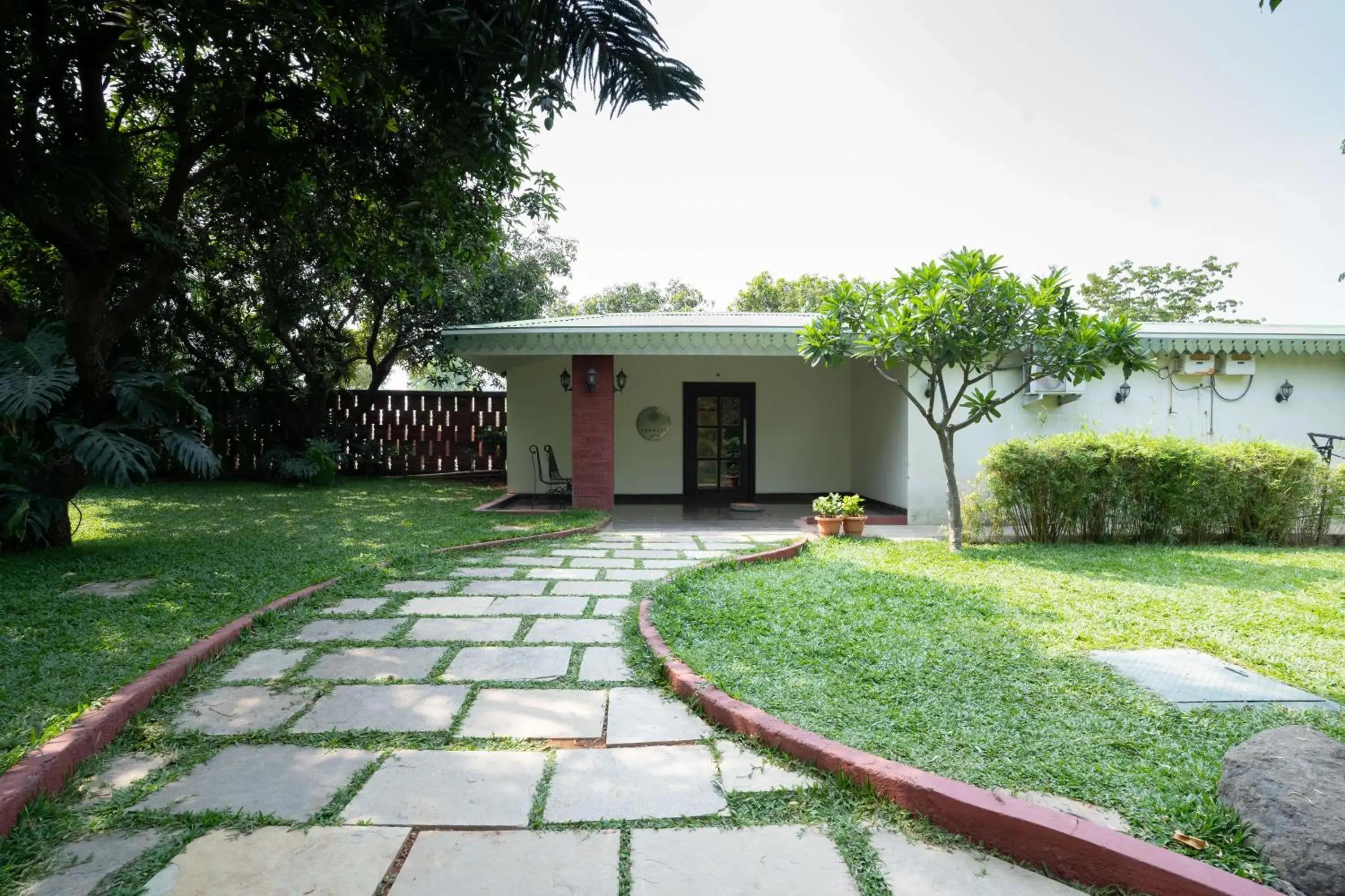 Garden view in The Greenfields Resort and Convention Garden view in The Greenfields Resort and Convention