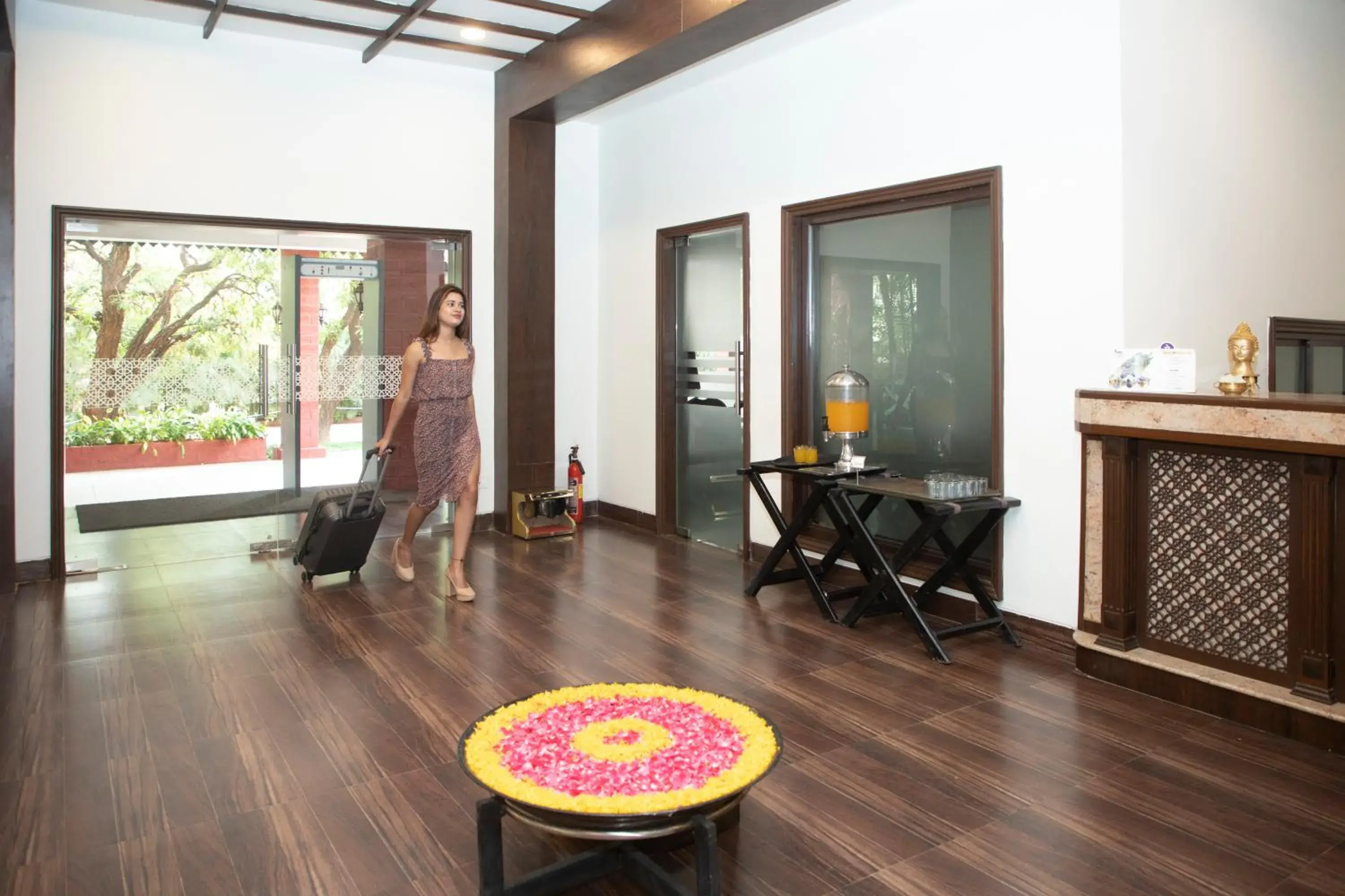 Lobby or reception in The Greenfields Resort and Convention Lobby or reception in The Greenfields Resort and Convention