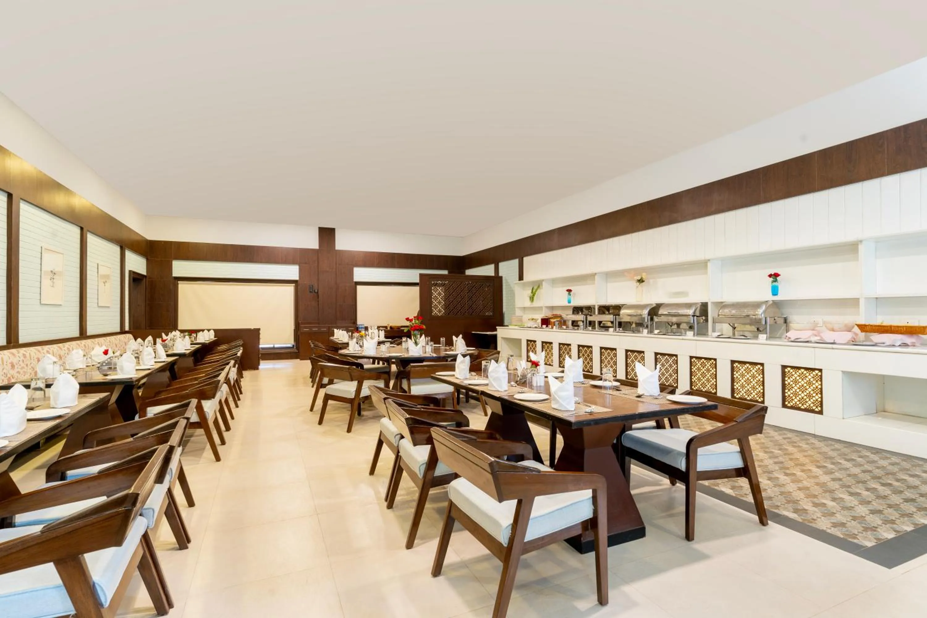 Dining area in The Greenfields Resort and Convention