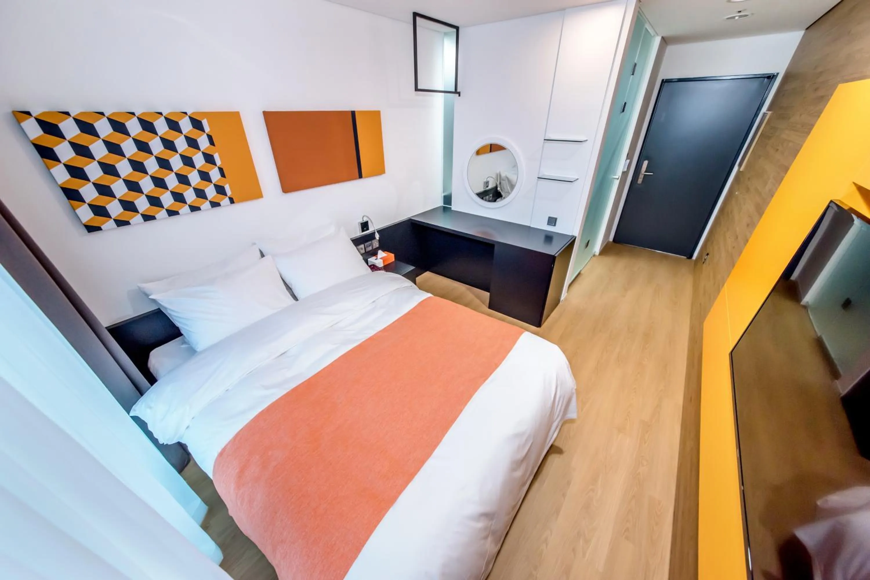 Bedroom, Bed in Co-op City Hotel Seongsan