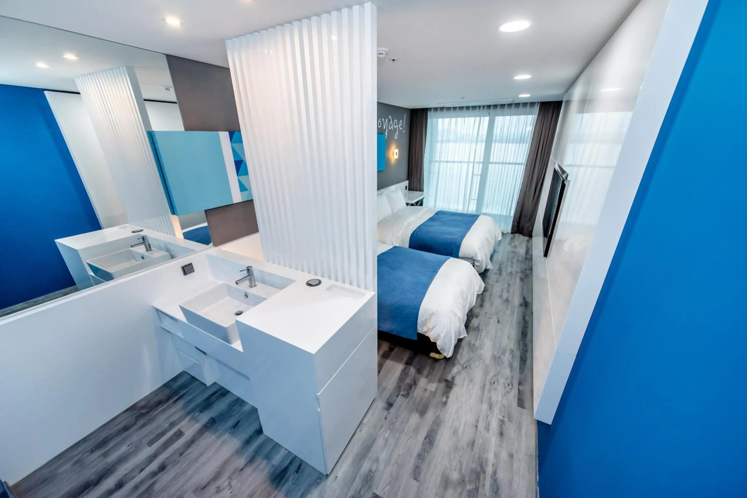 Bedroom, Bed in Co-op City Hotel Seongsan