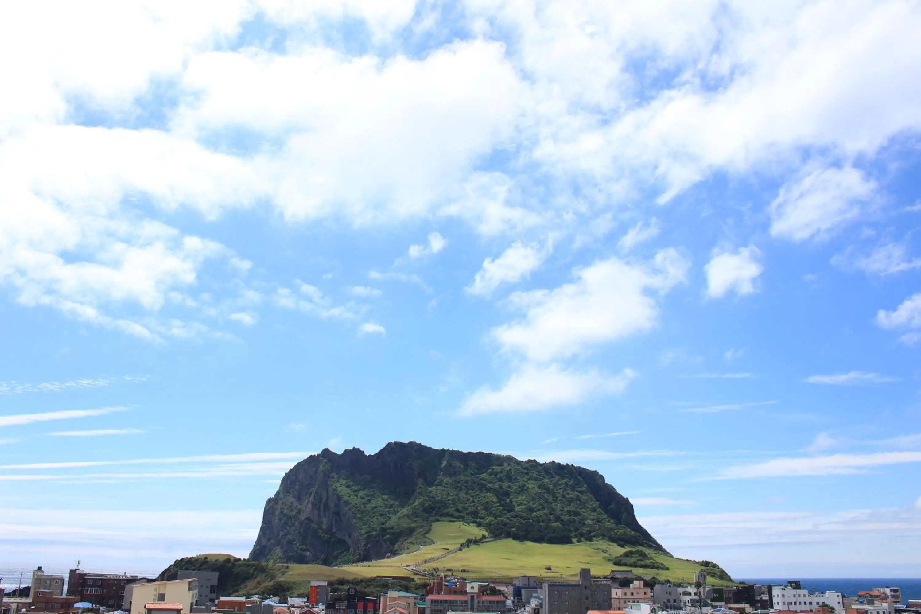 Mountain view in Co-op City Hotel Seongsan