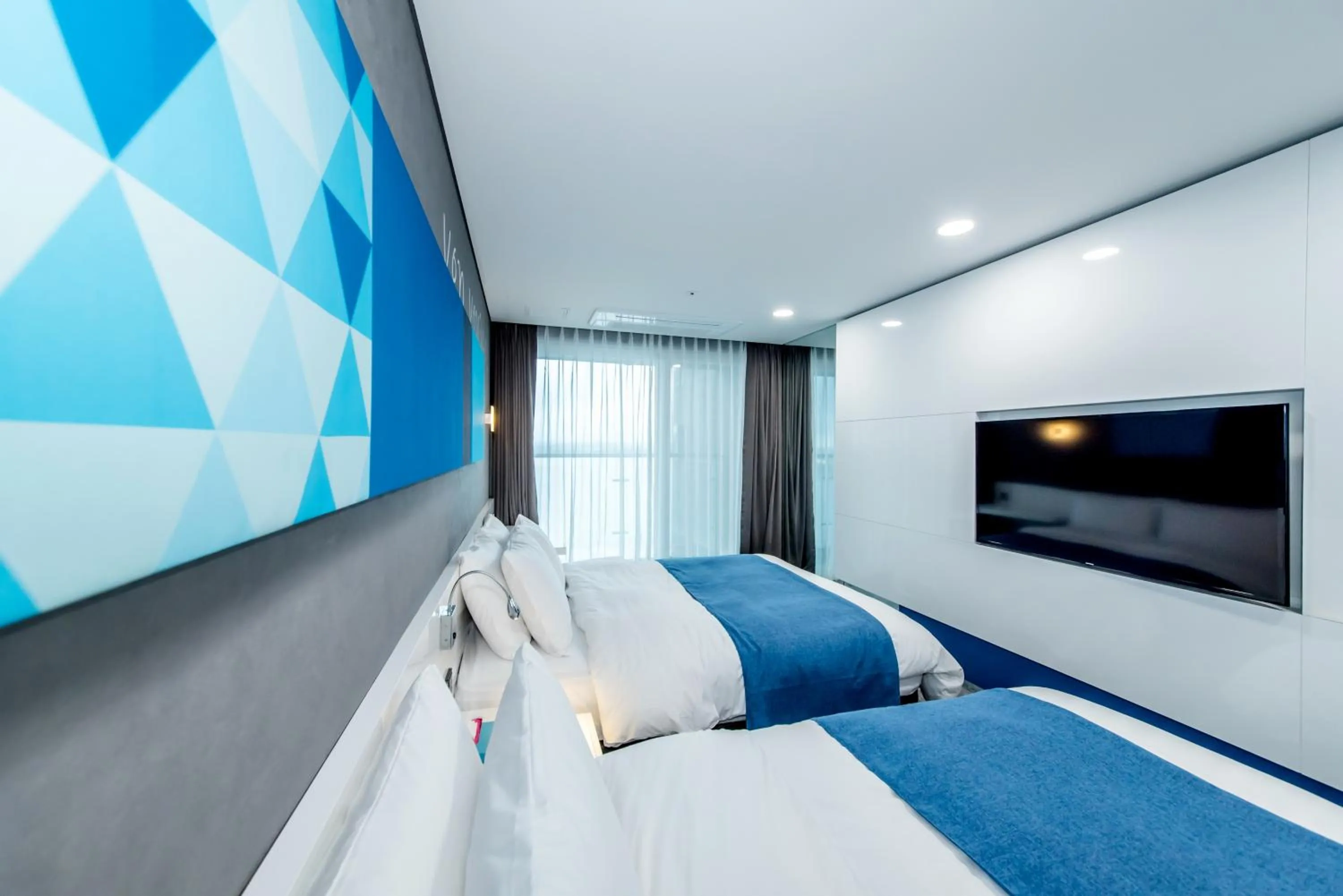 Bedroom, Bed in Co-op City Hotel Seongsan