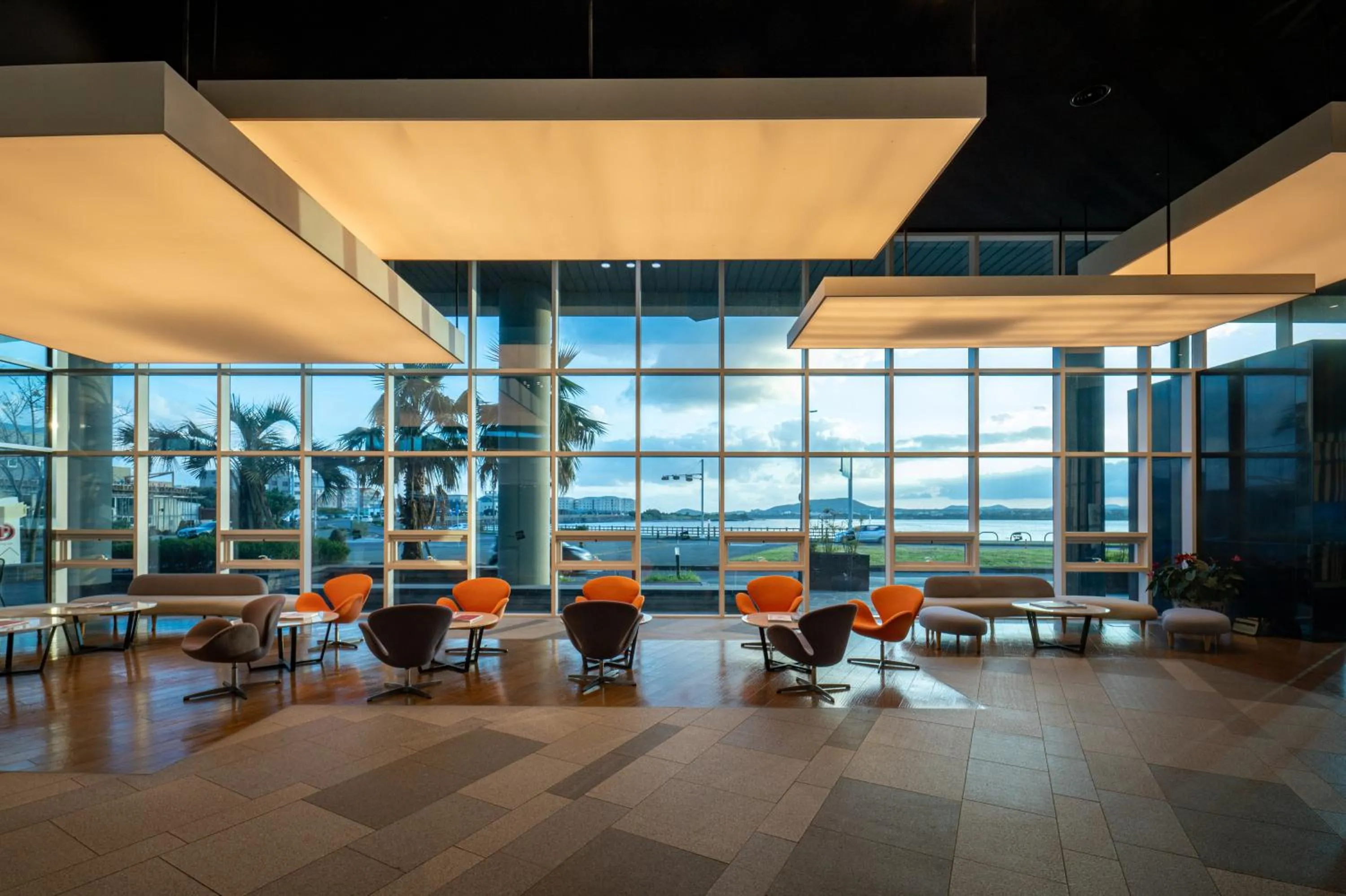 Lobby or reception in Co-op City Hotel Seongsan