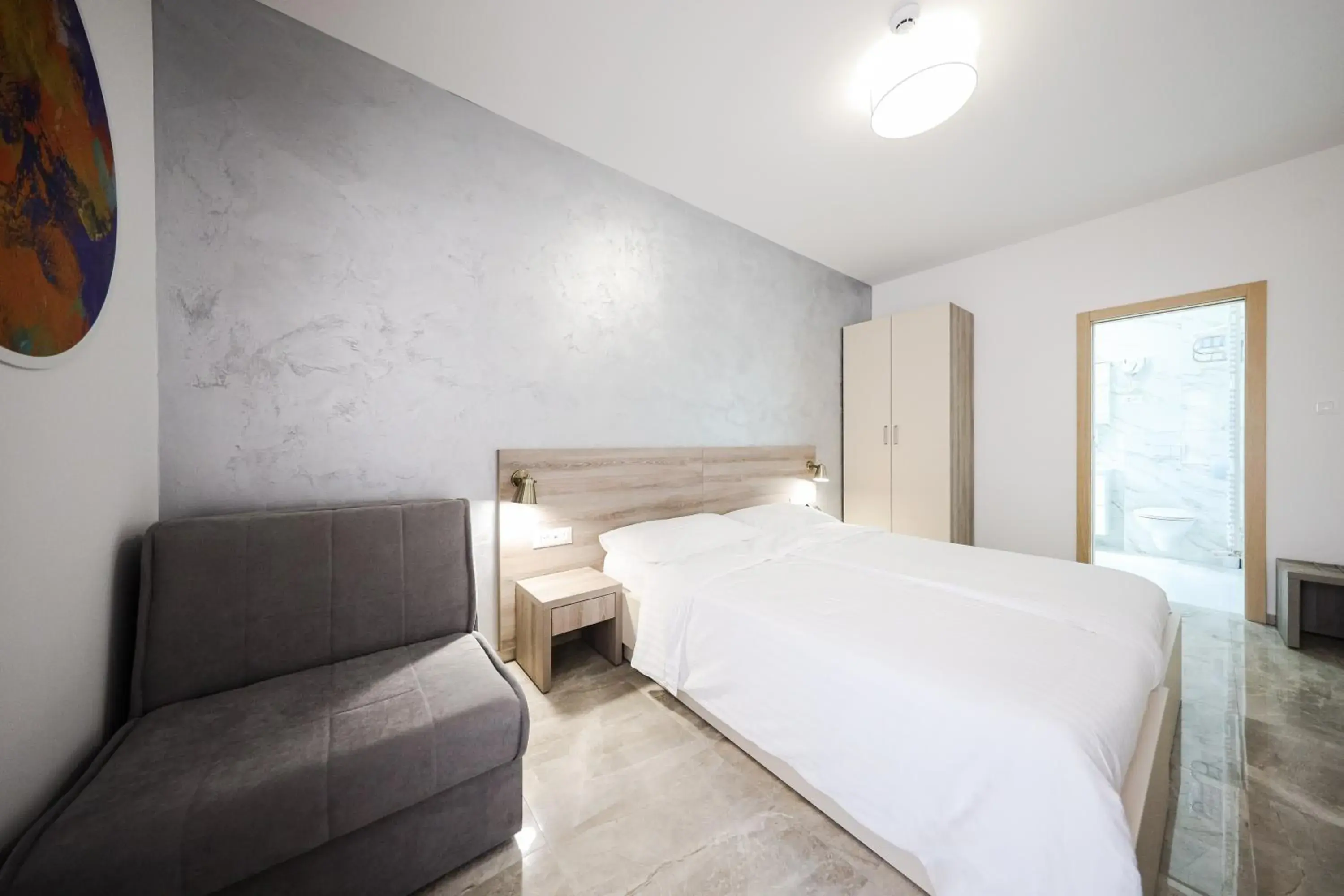 Deluxe Double or Twin Room with Sea View in Hotel Lucija Deluxe Double or Twin Room with Sea View in Hotel Lucija