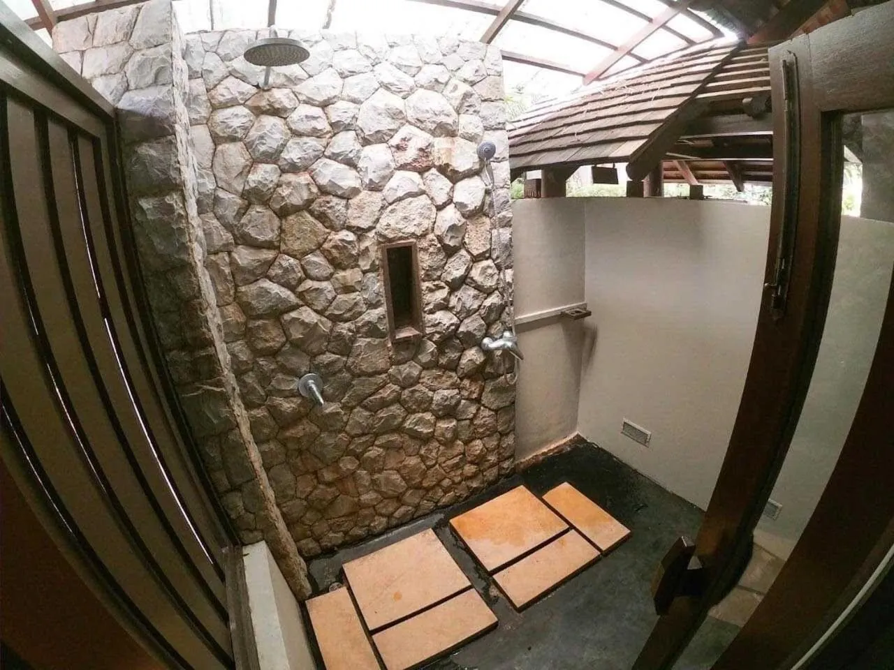 Shower in Bhundhari Resort & Villas Samui