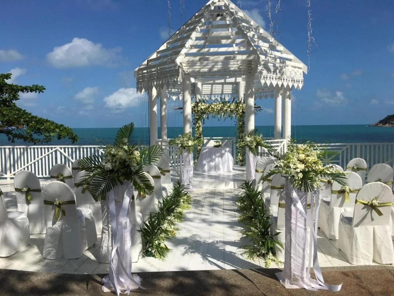 Sea view in Bhundhari Resort & Villas Samui